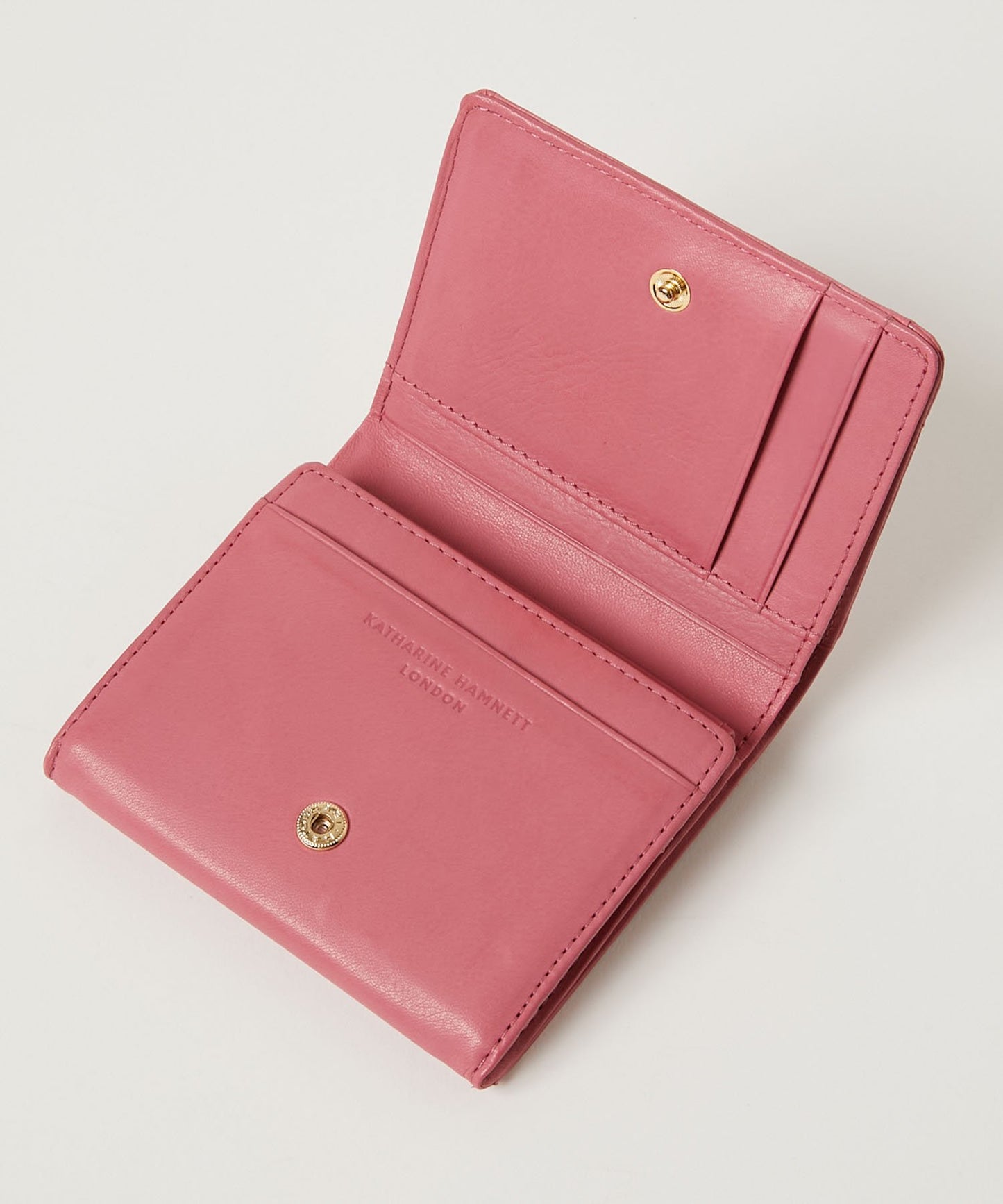 <WOMEN> ROSE STITCH 三つ折り コンパクトウォレット