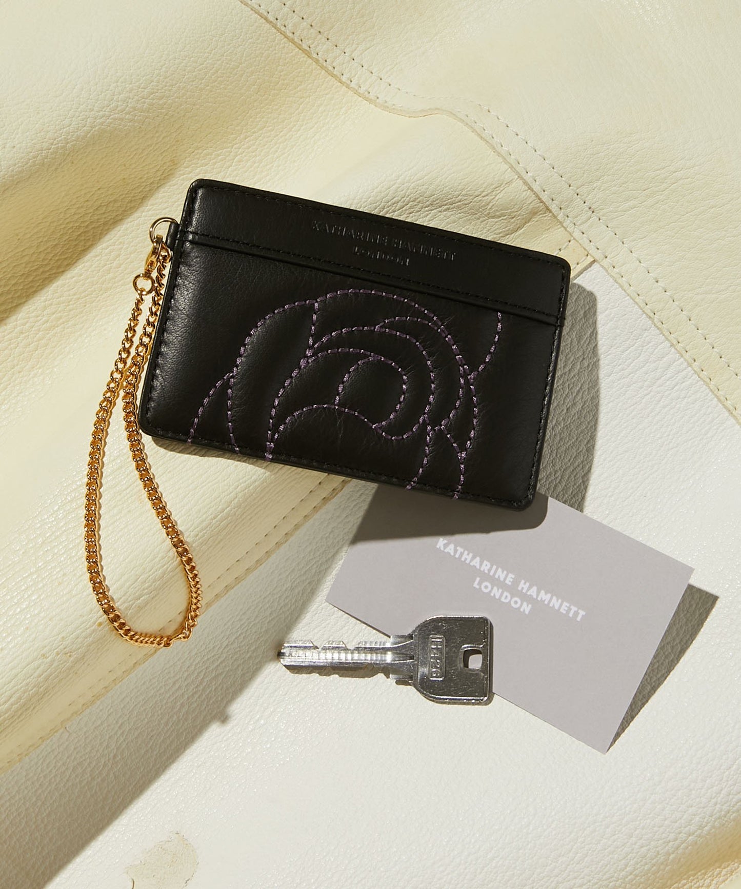 <WOMEN> ROSE STITCH パスケース