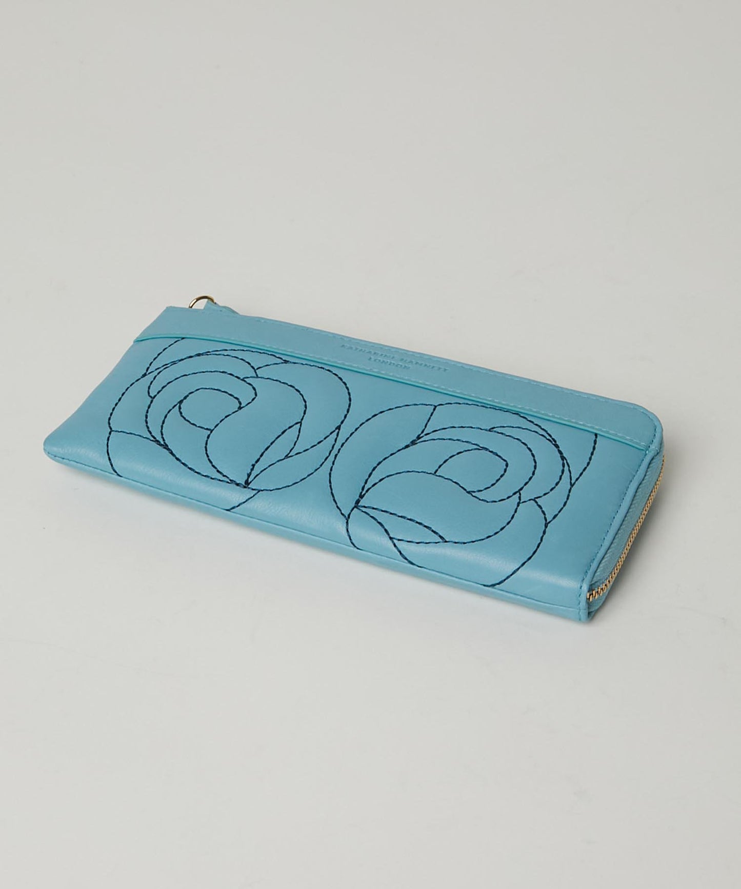 <WOMEN> ROSE STITCH L字ファスナー ロングウォレット
