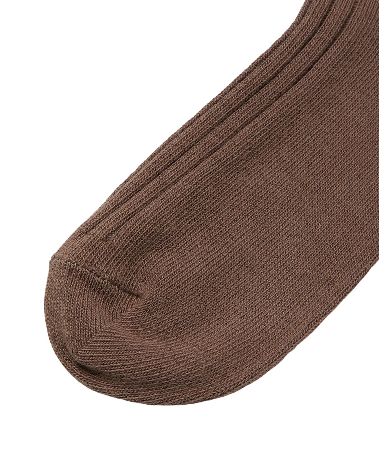 <MEN>【WEB限定】FRONT RIB CREW SOCKS