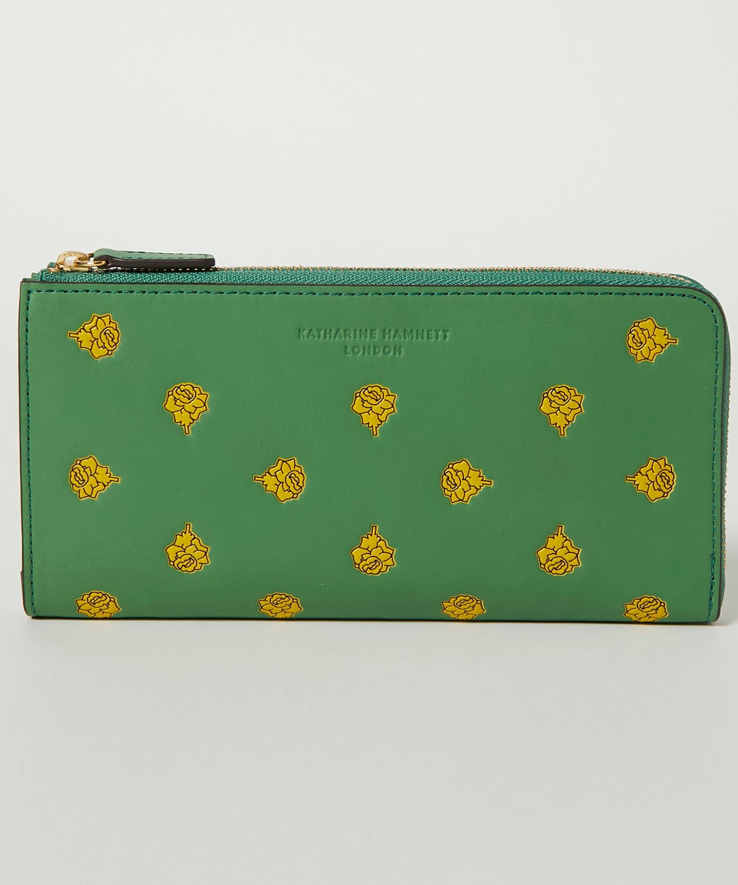 <WOMEN> ROSE GARDEN L字ファスナー ロングウォレット