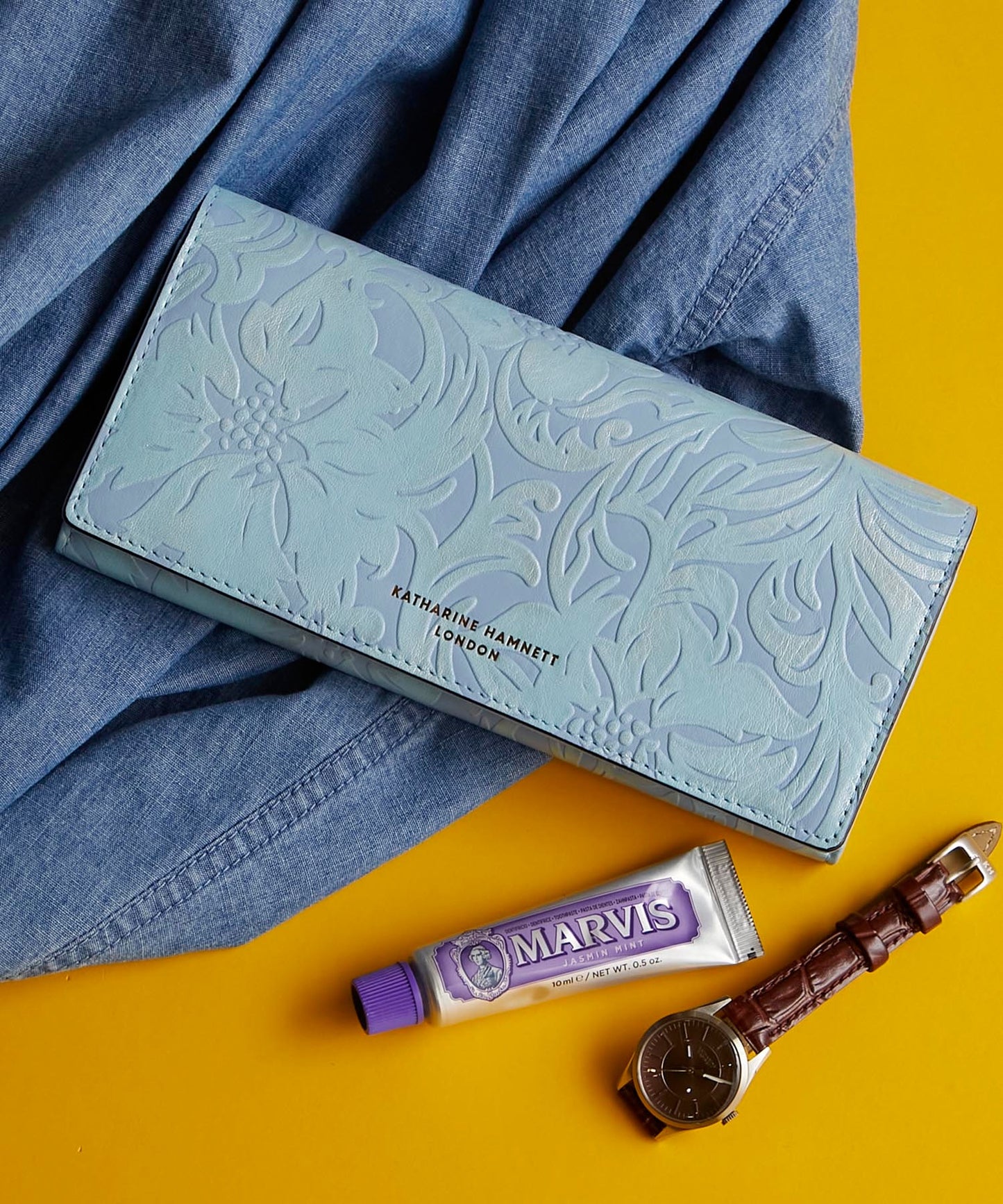 <WOMEN> NADESHIKO フラップ ロングウォレット