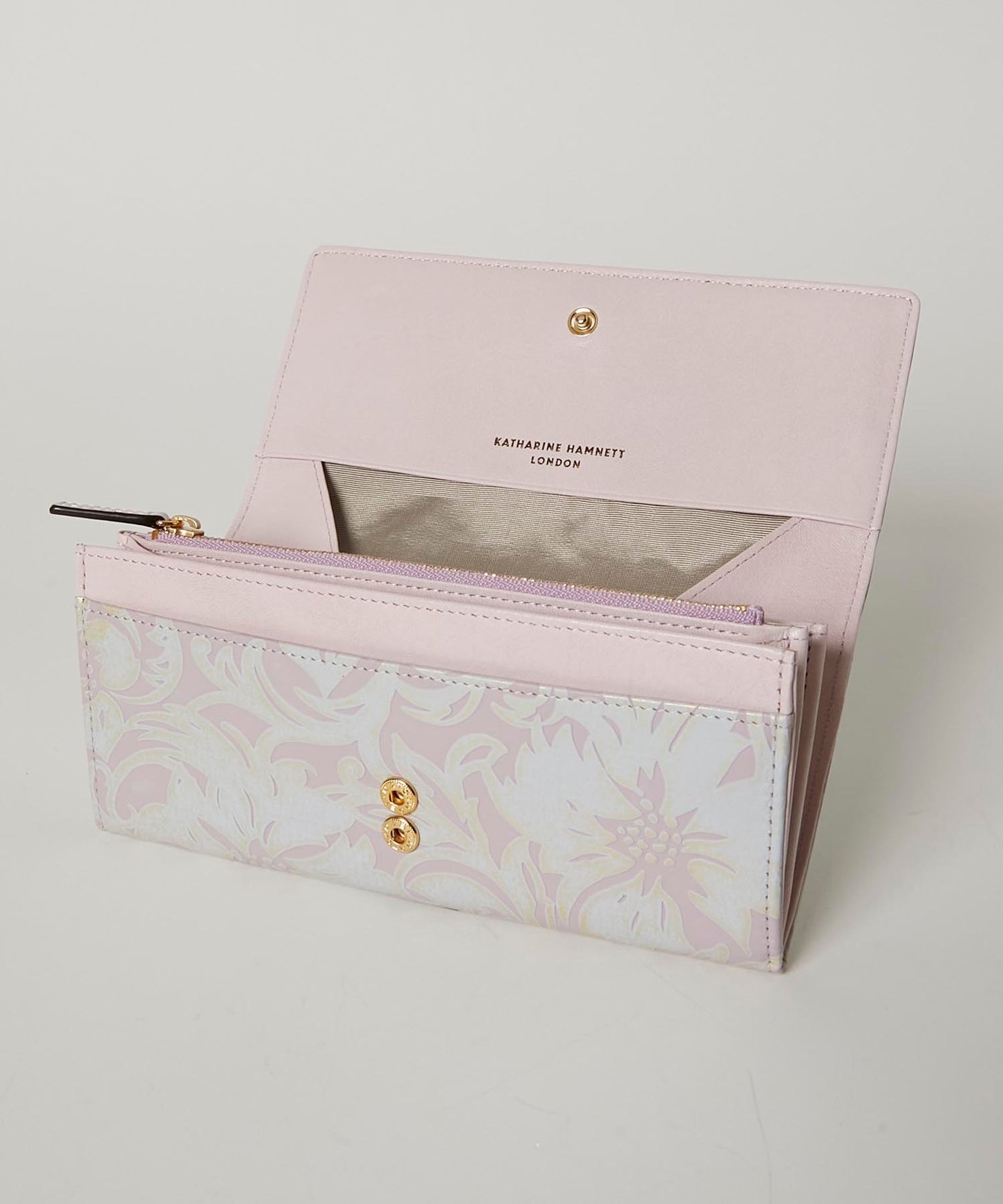 <WOMEN> NADESHIKO フラップ ロングウォレット