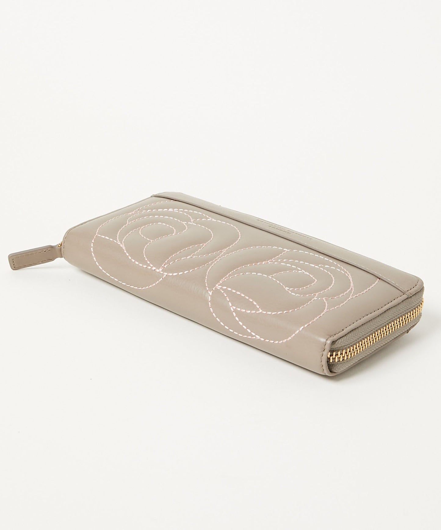 <WOMEN> ROSE STITCH ラウンドファスナー ロングウォレット