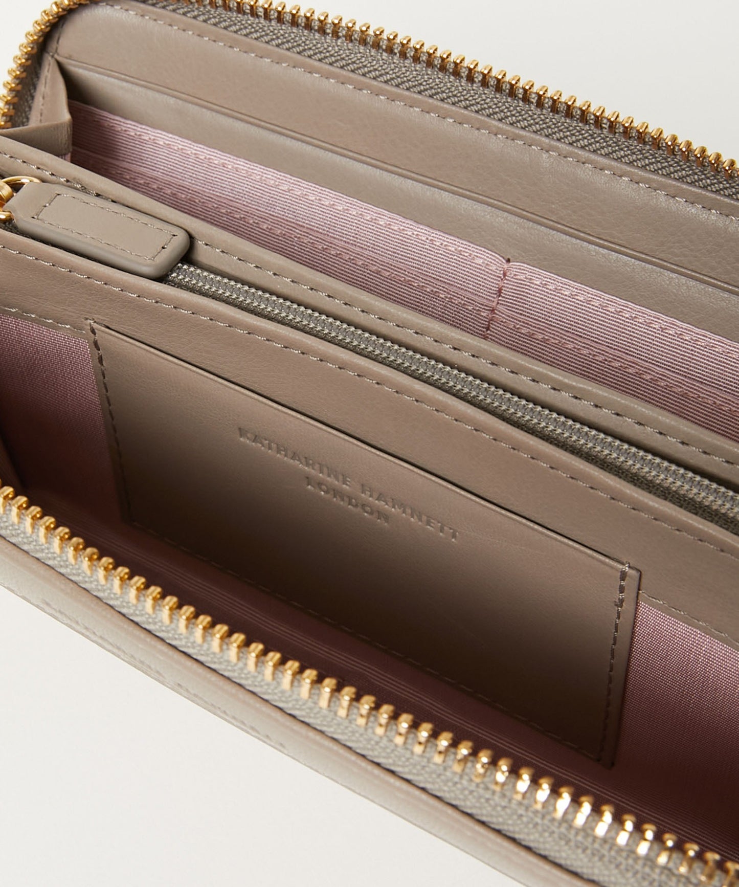 <WOMEN> ROSE STITCH ラウンドファスナー ロングウォレット