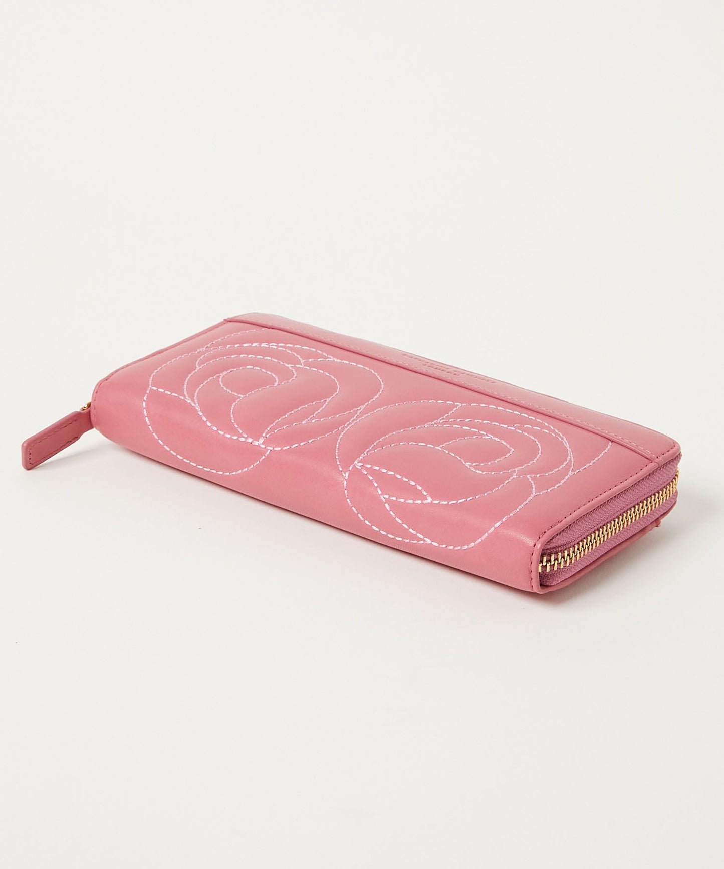 <WOMEN> ROSE STITCH ラウンドファスナー ロングウォレット