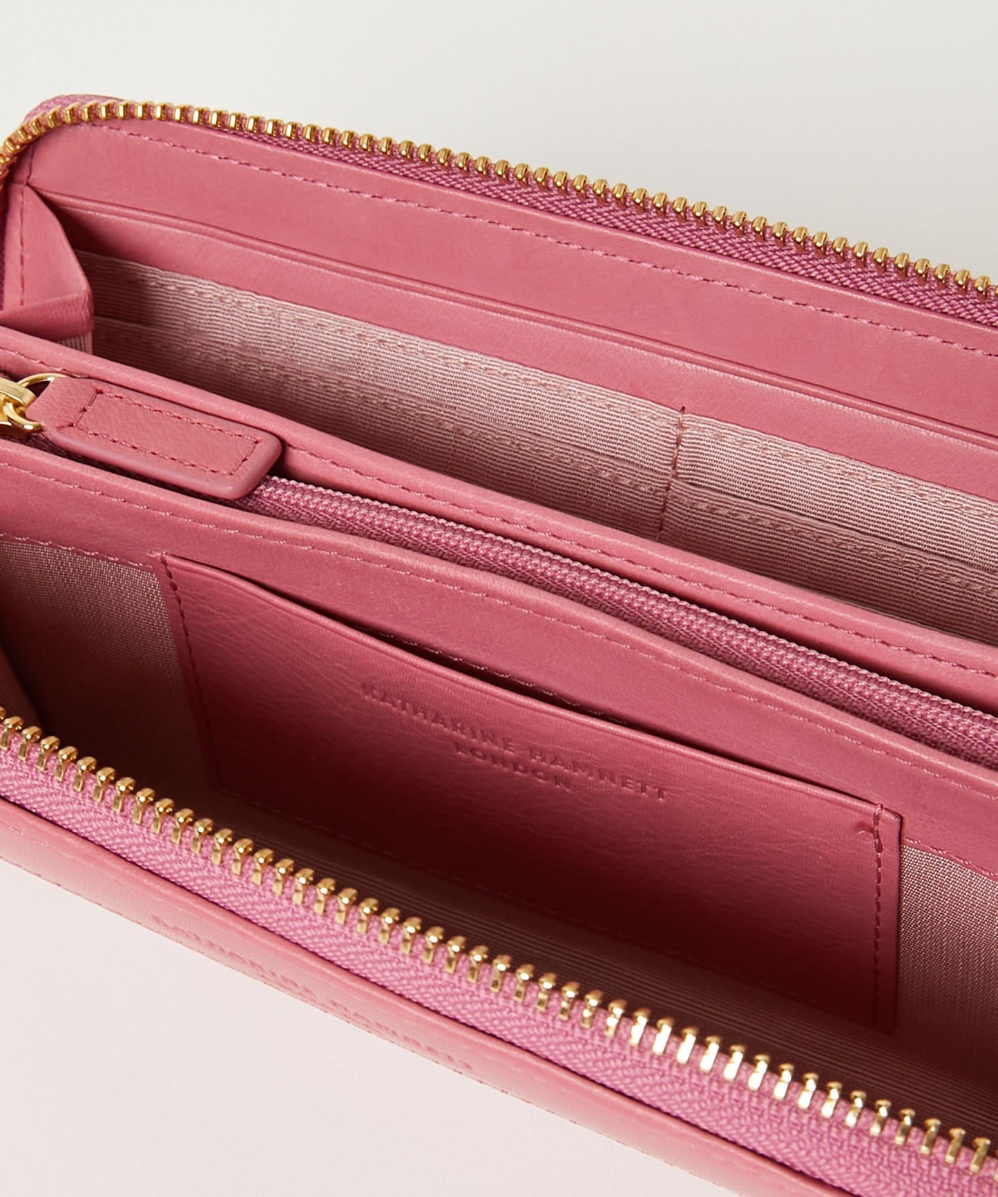 <WOMEN> ROSE STITCH ラウンドファスナー ロングウォレット