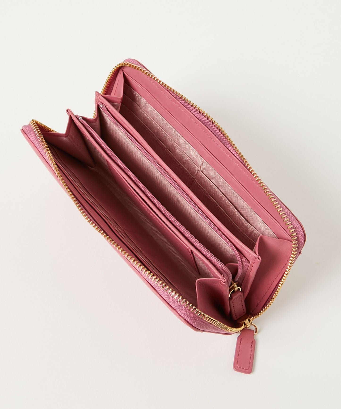 <WOMEN> ROSE STITCH ラウンドファスナー ロングウォレット