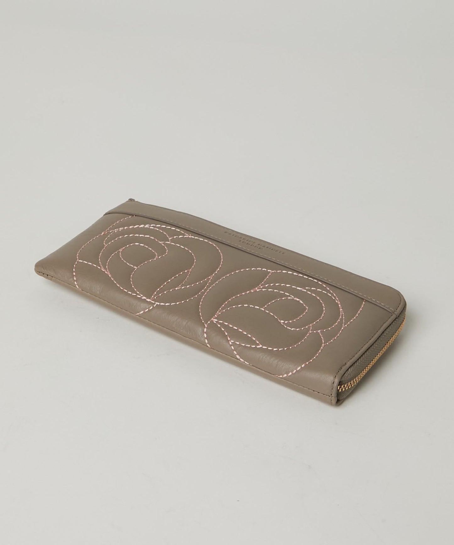 <WOMEN> ROSE STITCH L字ファスナー ロングウォレット