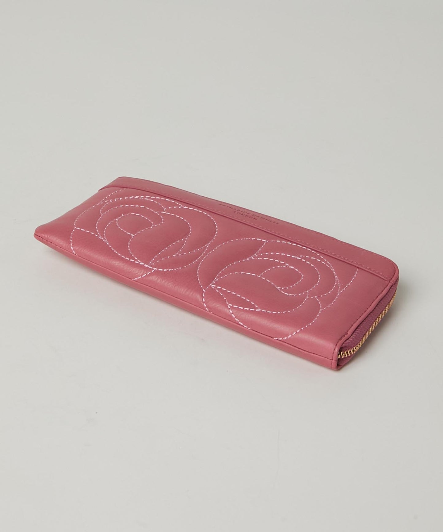 <WOMEN> ROSE STITCH L字ファスナー ロングウォレット