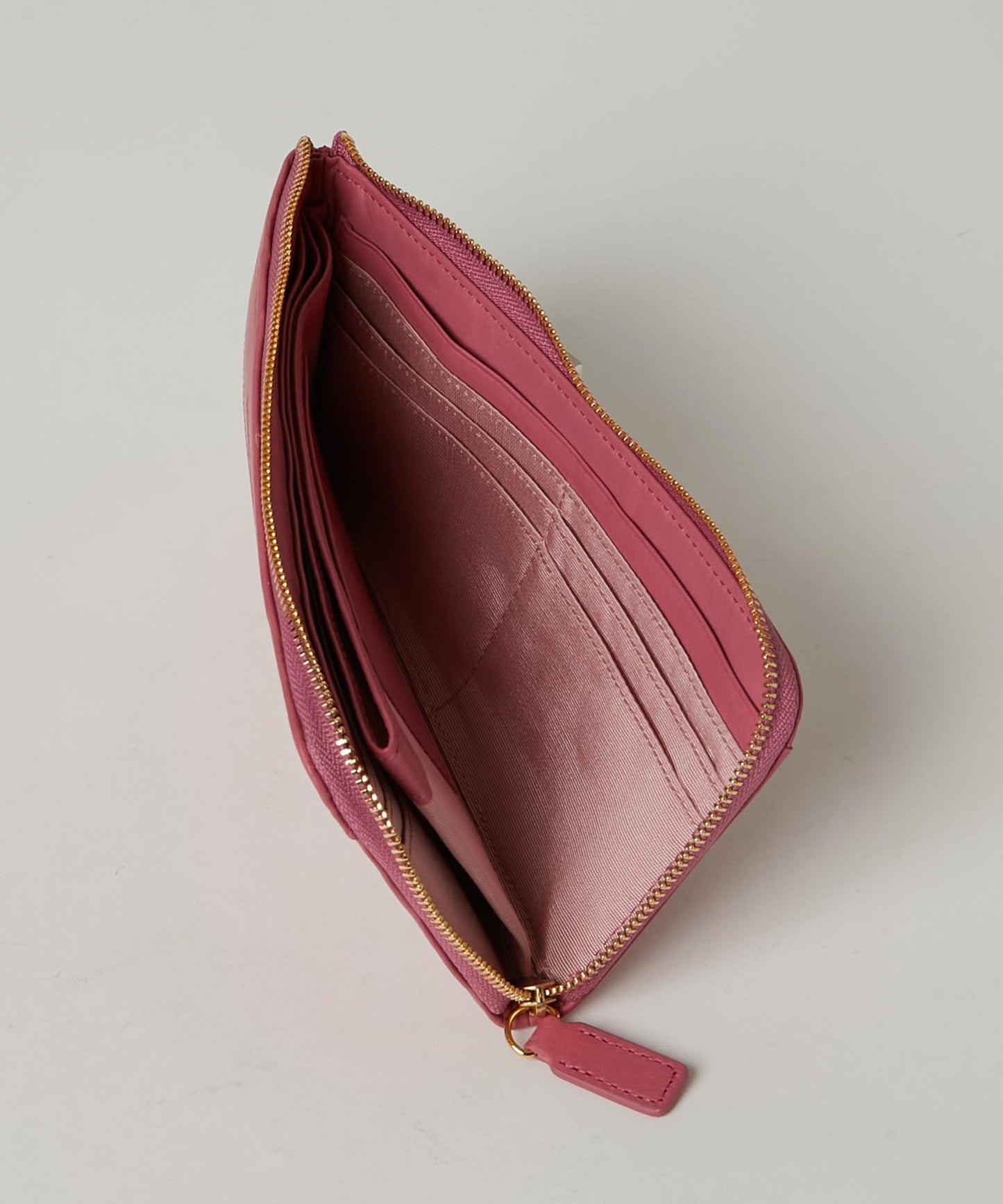 <WOMEN> ROSE STITCH L字ファスナー ロングウォレット