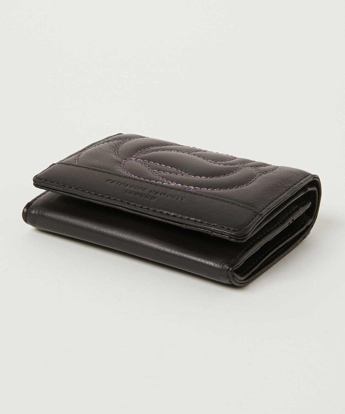 <WOMEN> ROSE STITCH 三つ折り コンパクトウォレット