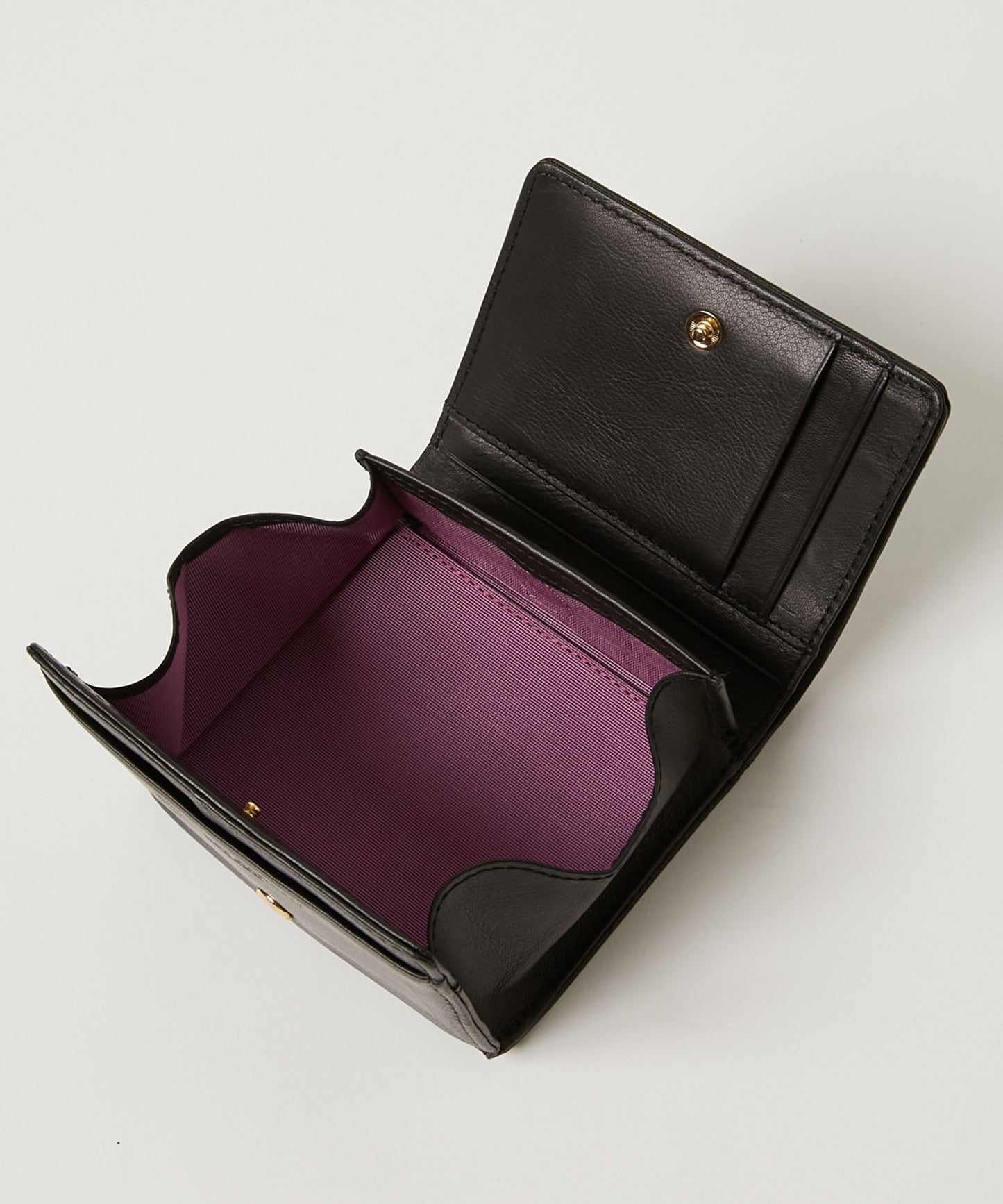 <WOMEN> ROSE STITCH 三つ折り コンパクトウォレット