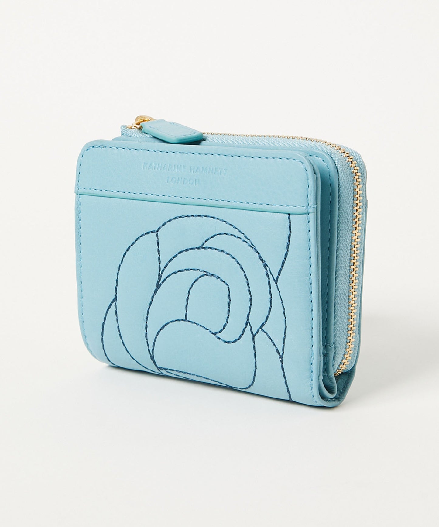 <WOMEN> ROSE STITCH 二つ折り LFコンパクトウォレット