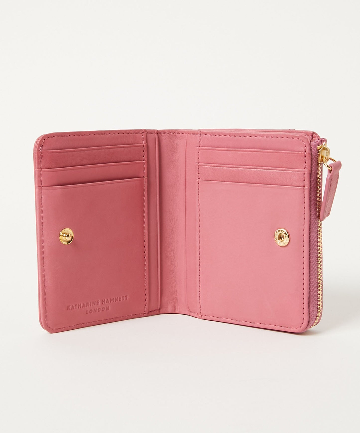 <WOMEN> ROSE STITCH 二つ折り LFコンパクトウォレット