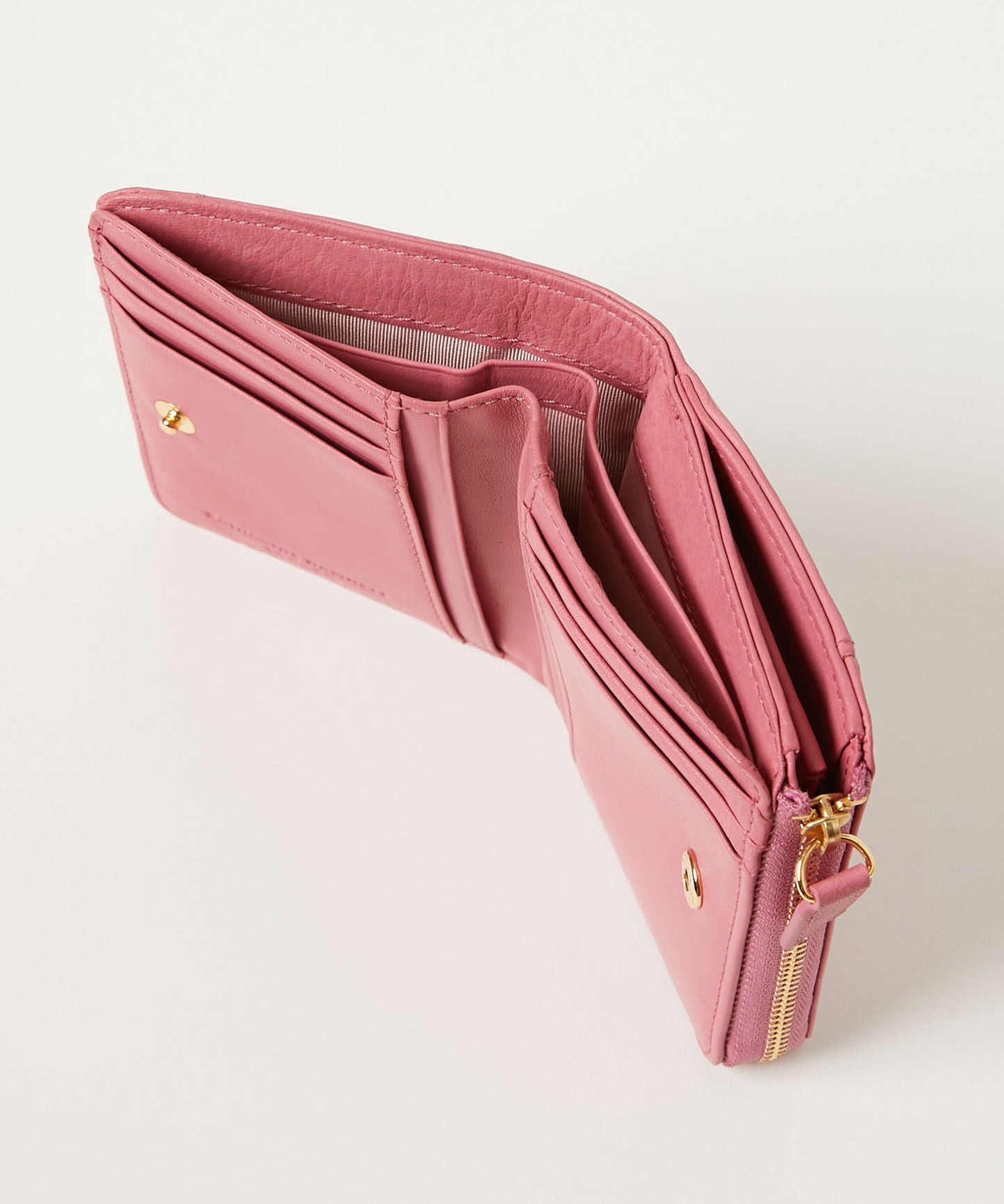 <WOMEN> ROSE STITCH 二つ折り LFコンパクトウォレット
