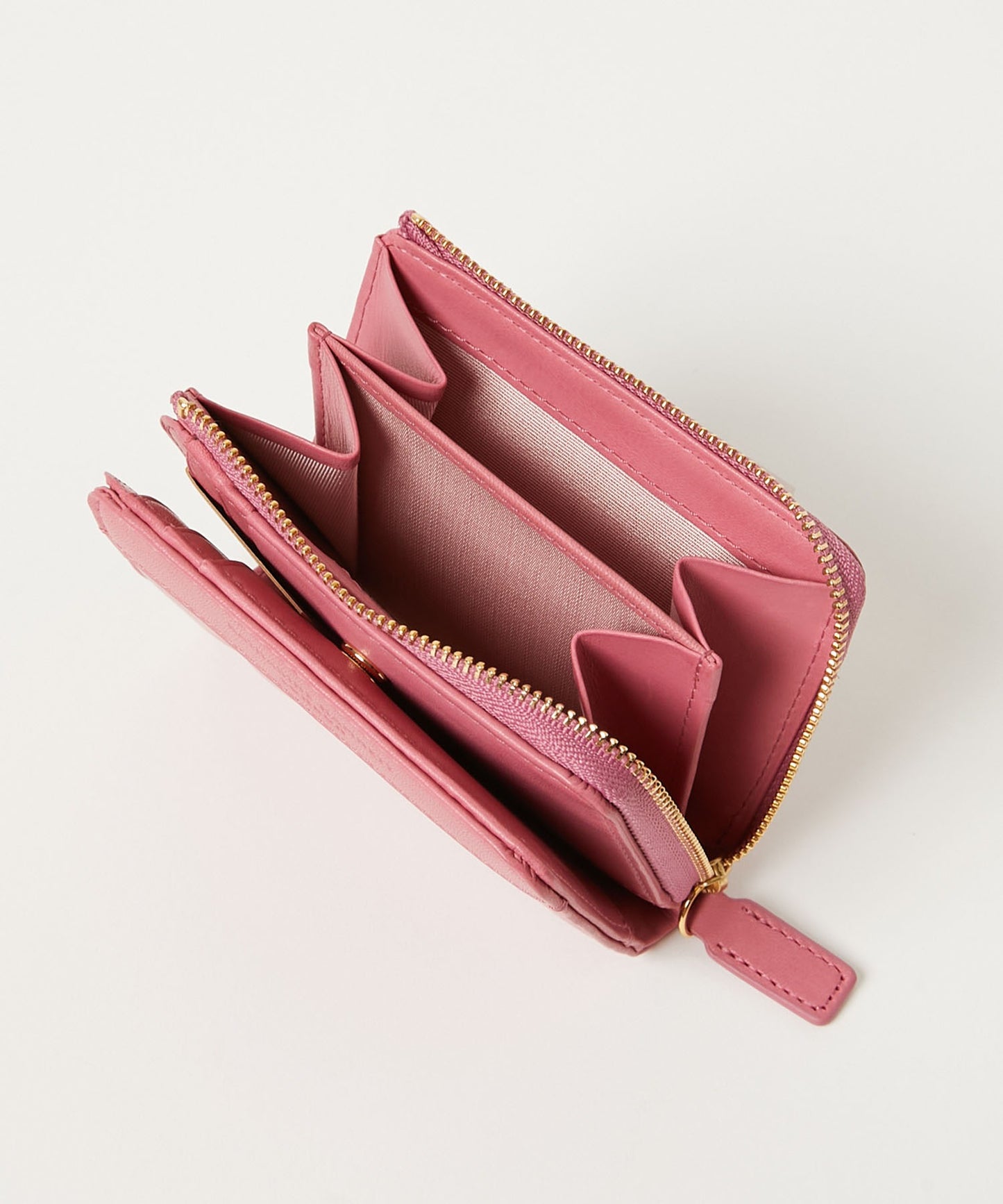 <WOMEN> ROSE STITCH 二つ折り LFコンパクトウォレット