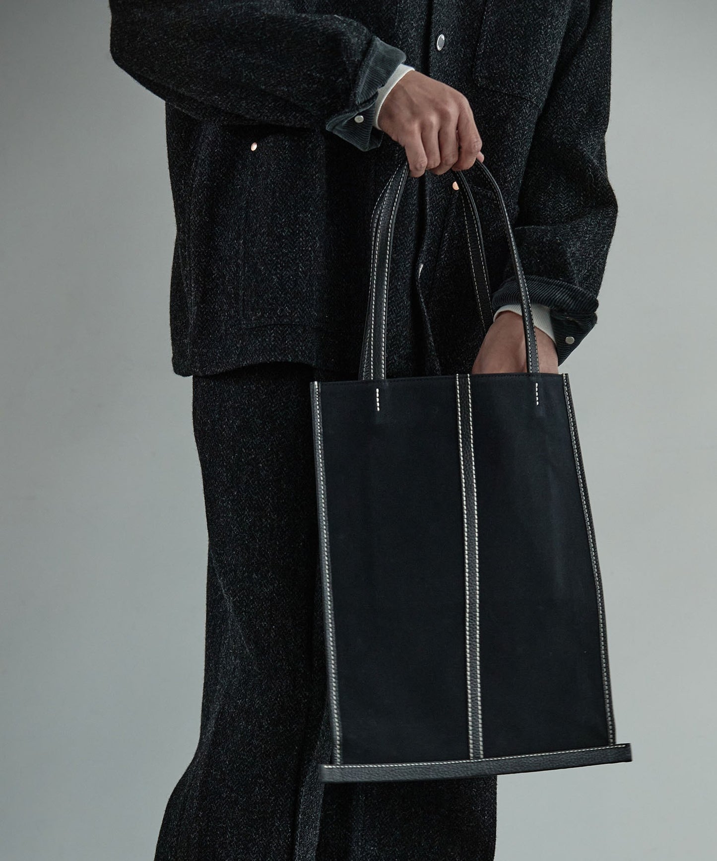 【30%OFF】<UNISEX>【WEB限定】STITCHED COMBI TOTE