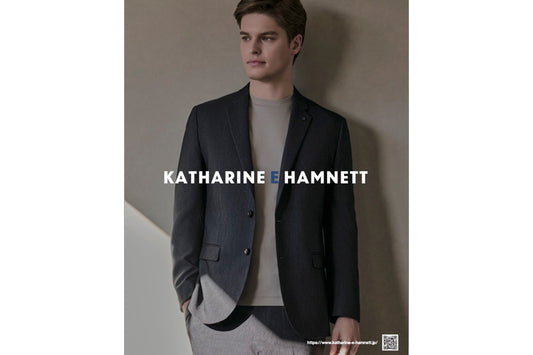 KATHARINE E HAMNETTが「MEN’S EX 5月号」に掲載