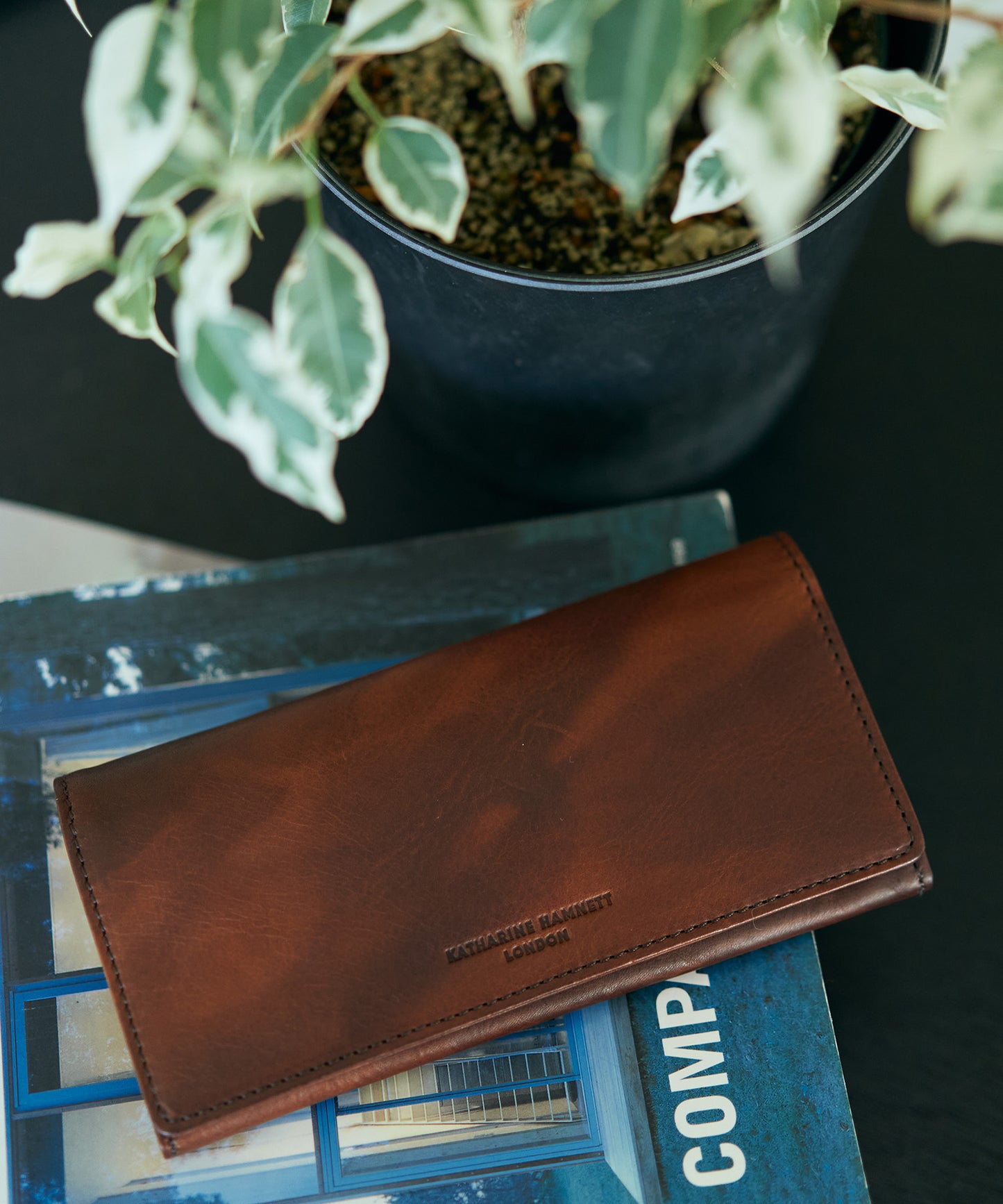 ＜UNISEX＞ FLUID フラップ ロングウォレット