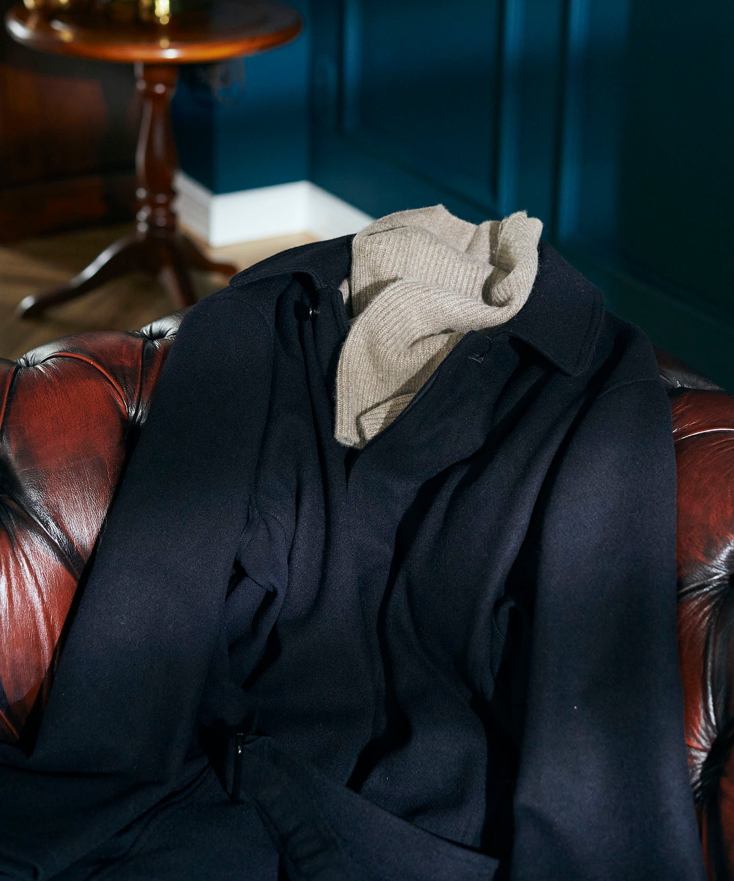 ＜UNISEX＞カシミア100% ネックウォーマー