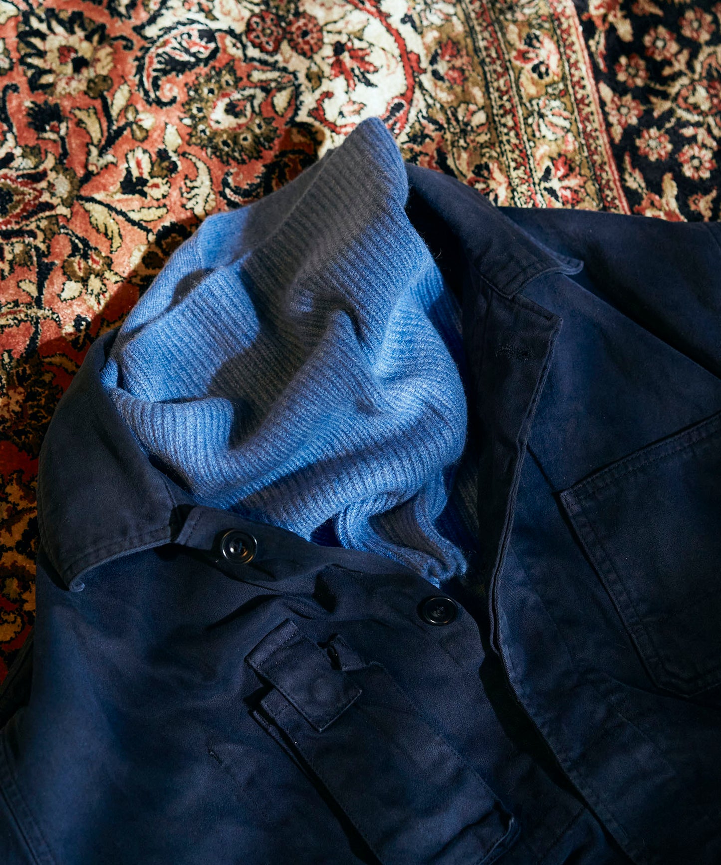 ＜UNISEX＞カシミア100% ネックウォーマー