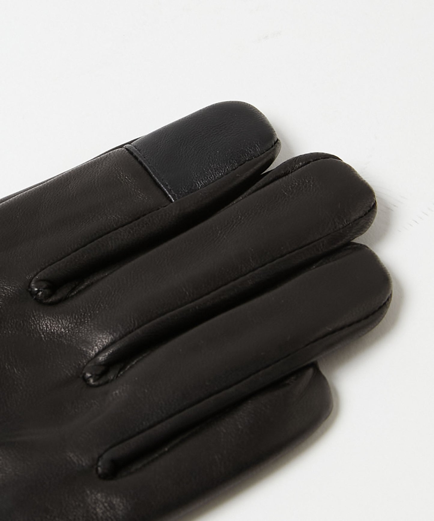 ＜MEN＞【タッチパネル対応】羊革×マイクロボア手袋（KHM-1015）