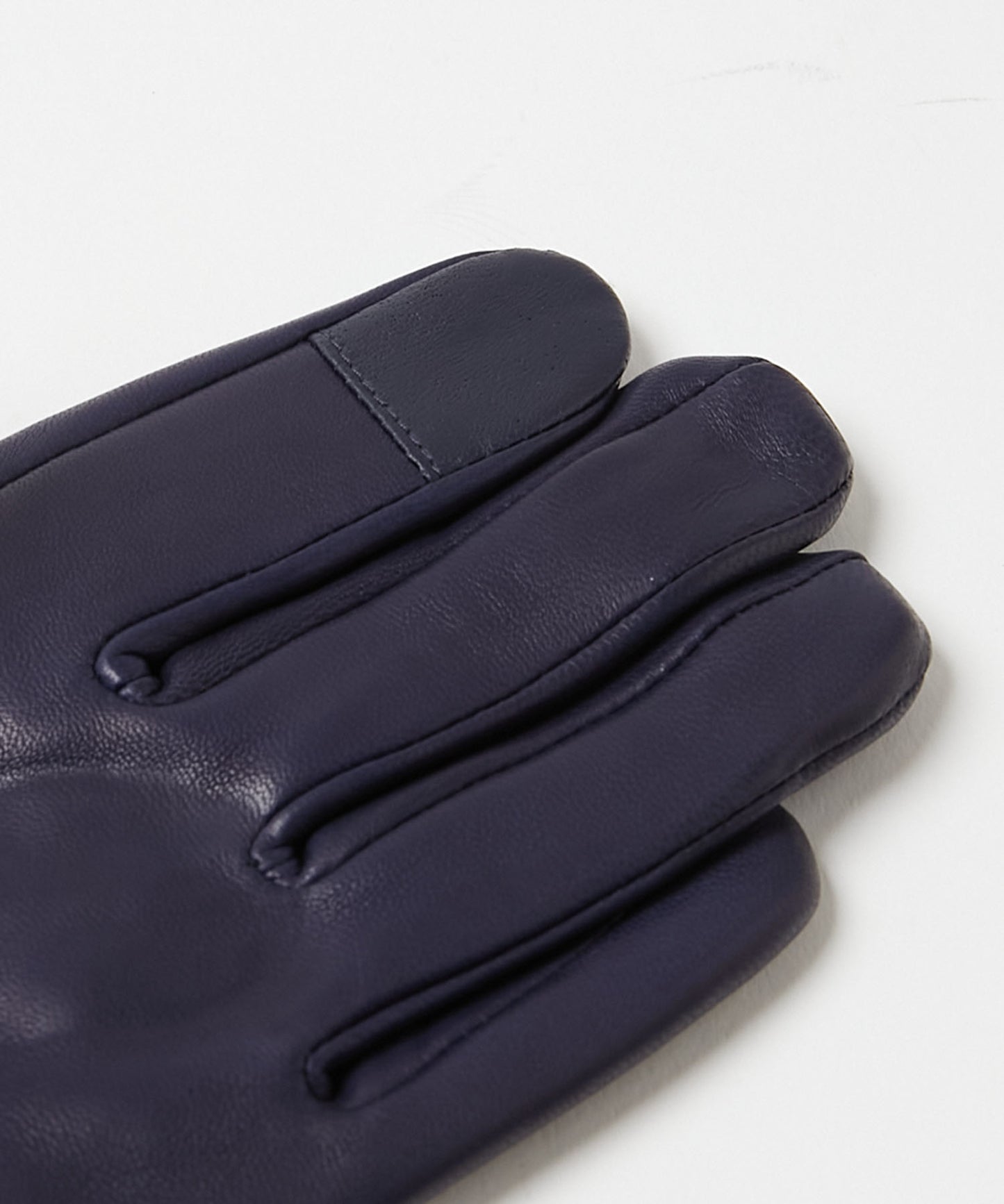 ＜MEN＞【タッチパネル対応】羊革×マイクロボア手袋（KHM-1015）