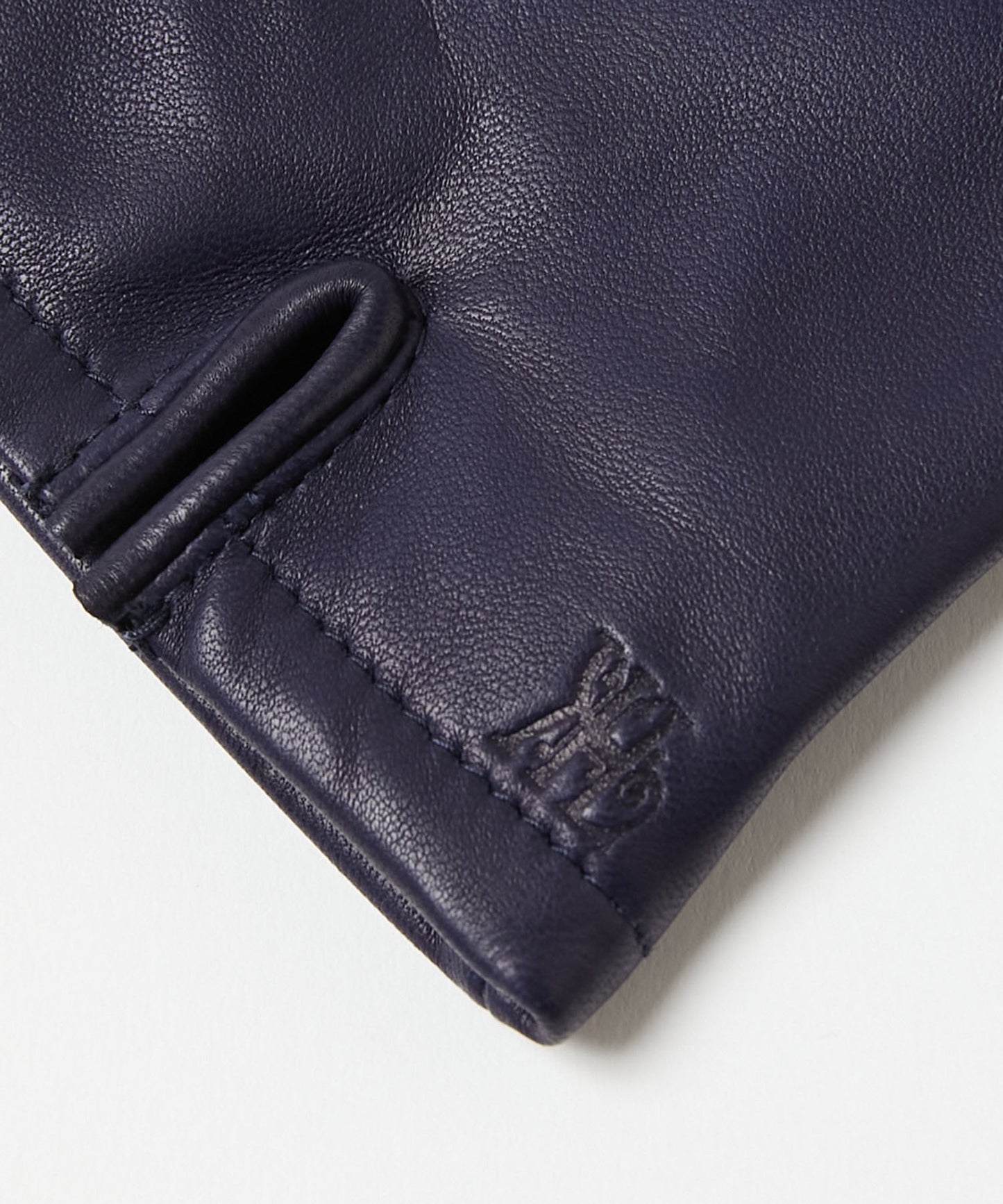 ＜MEN＞【タッチパネル対応】羊革×マイクロボア手袋（KHM-1015）