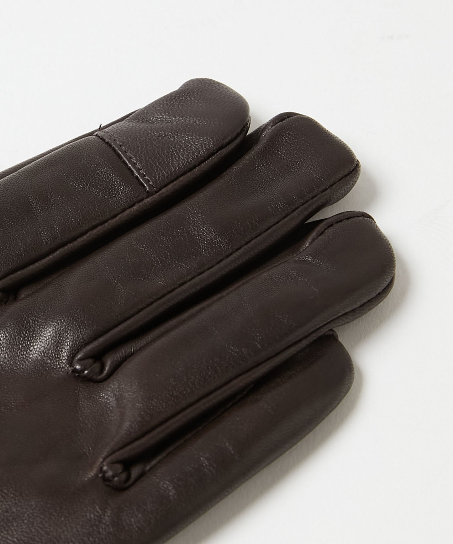 ＜MEN＞【タッチパネル対応】羊革×マイクロボア手袋（KHM-1025）