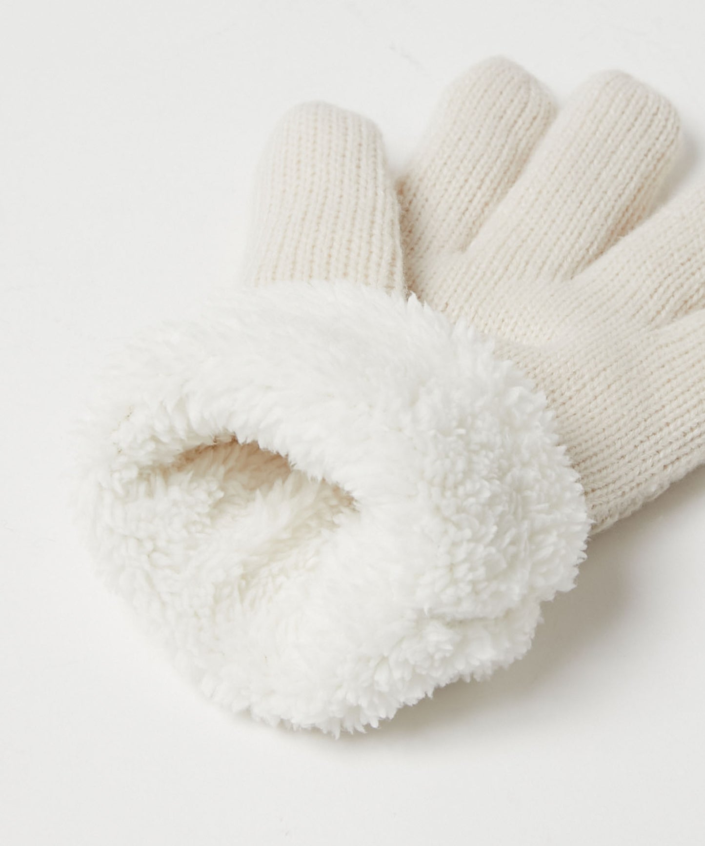 ＜WOMEN＞アラン柄 手袋（KHW-240945）