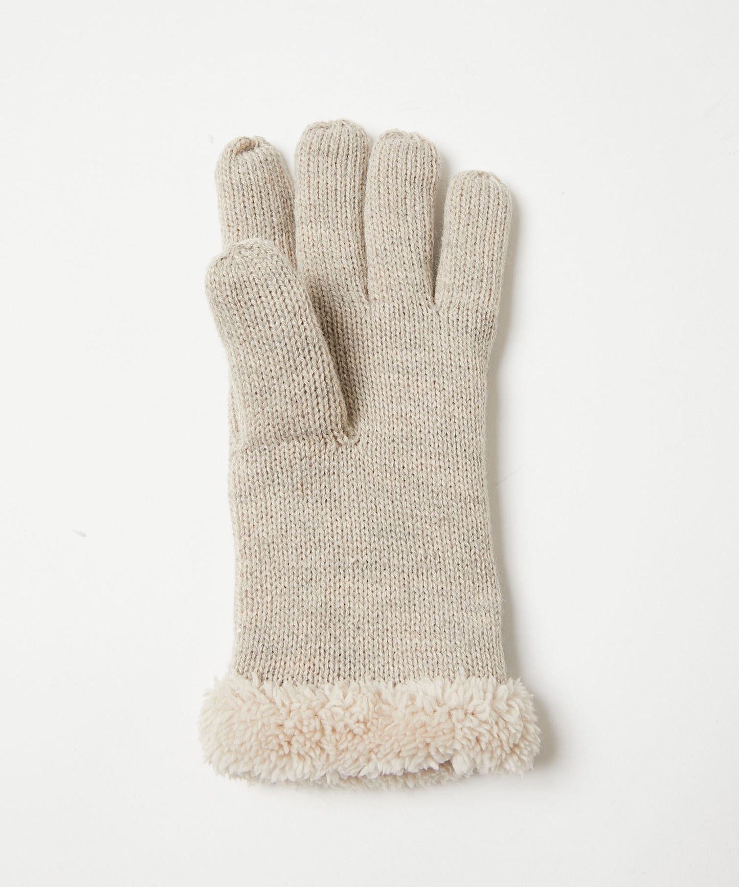 ＜WOMEN＞アラン柄 手袋（KHW-240945）