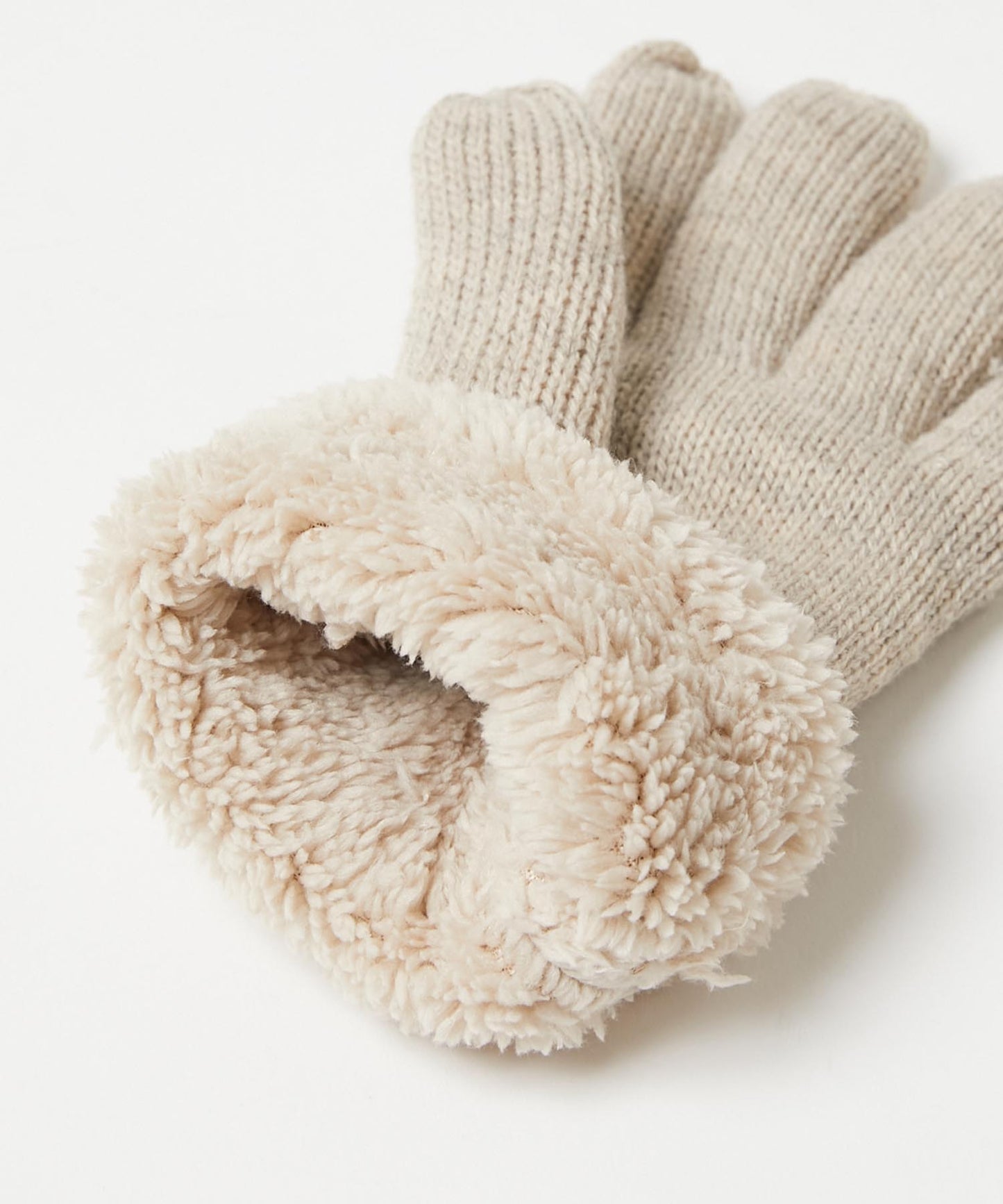 ＜WOMEN＞アラン柄 手袋（KHW-240945）