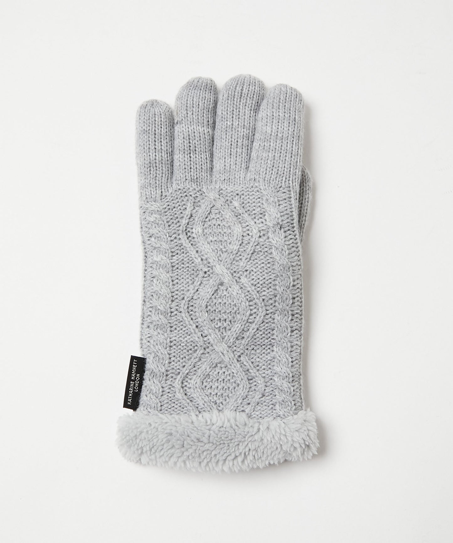 ＜WOMEN＞アラン柄 手袋（KHW-240945）