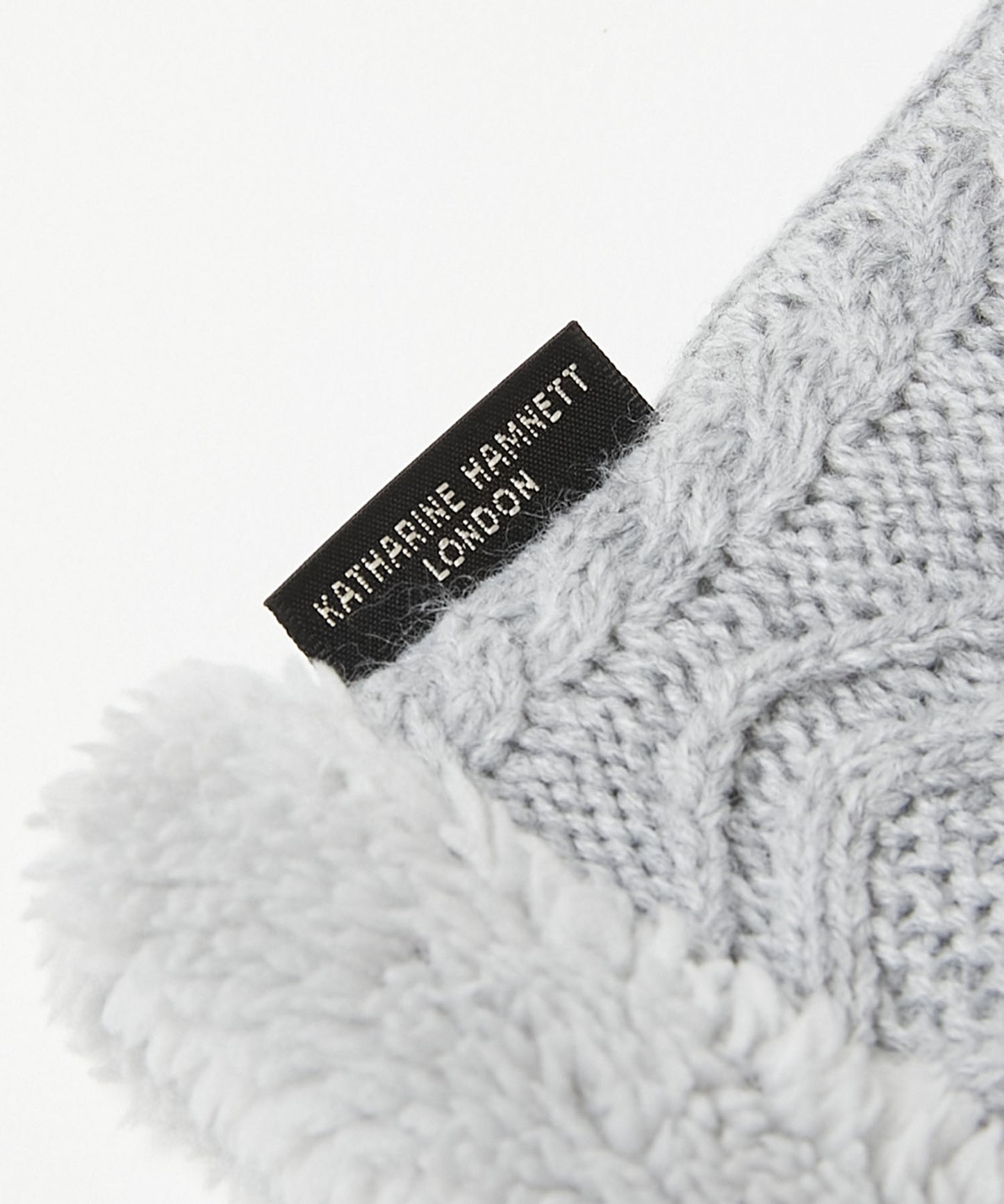 ＜WOMEN＞アラン柄 手袋（KHW-240945）