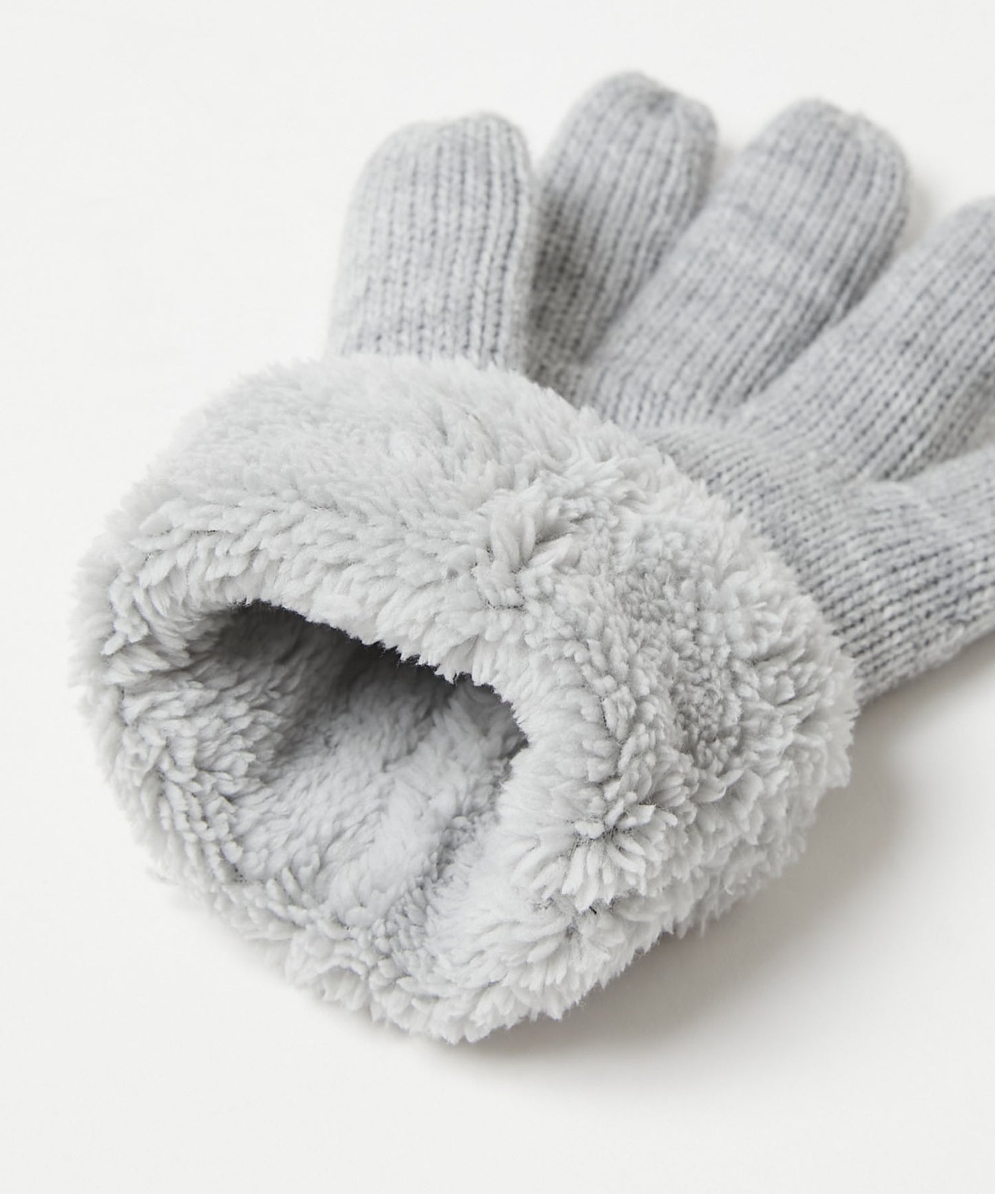 ＜WOMEN＞アラン柄 手袋（KHW-240945）