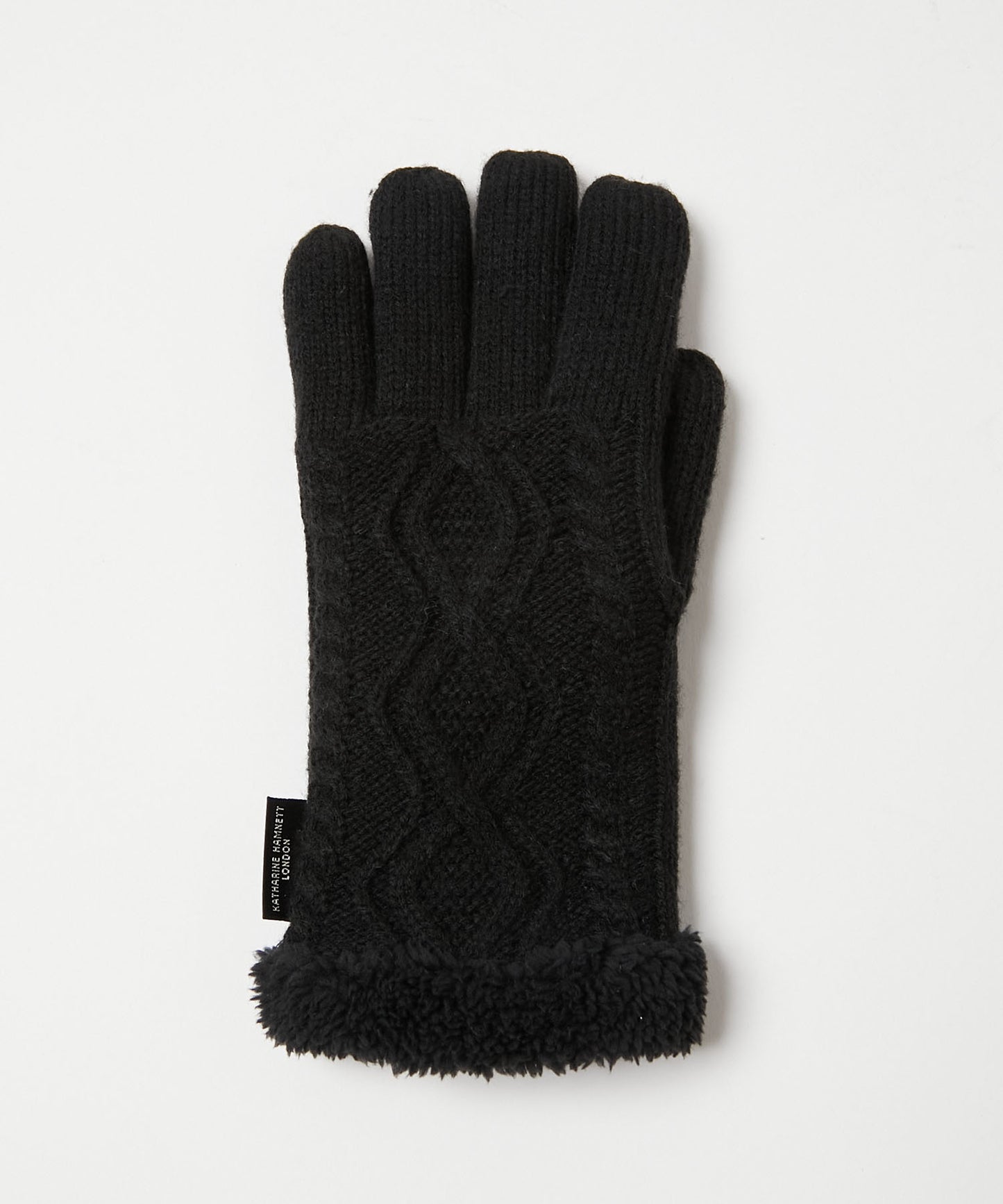 ＜WOMEN＞アラン柄 手袋（KHW-240945）