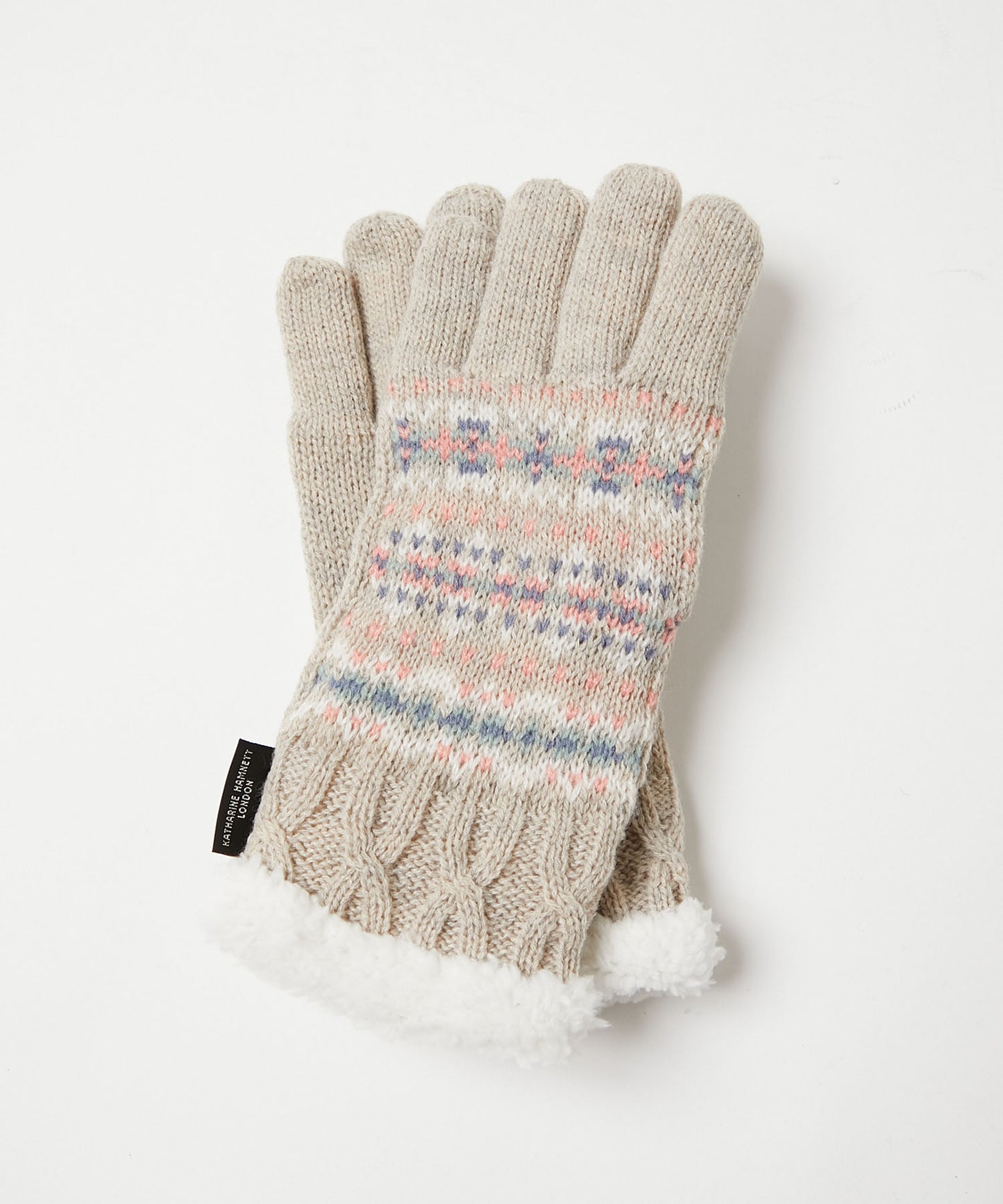 ＜WOMEN＞ノルディック柄 手袋（KHW-2530245）