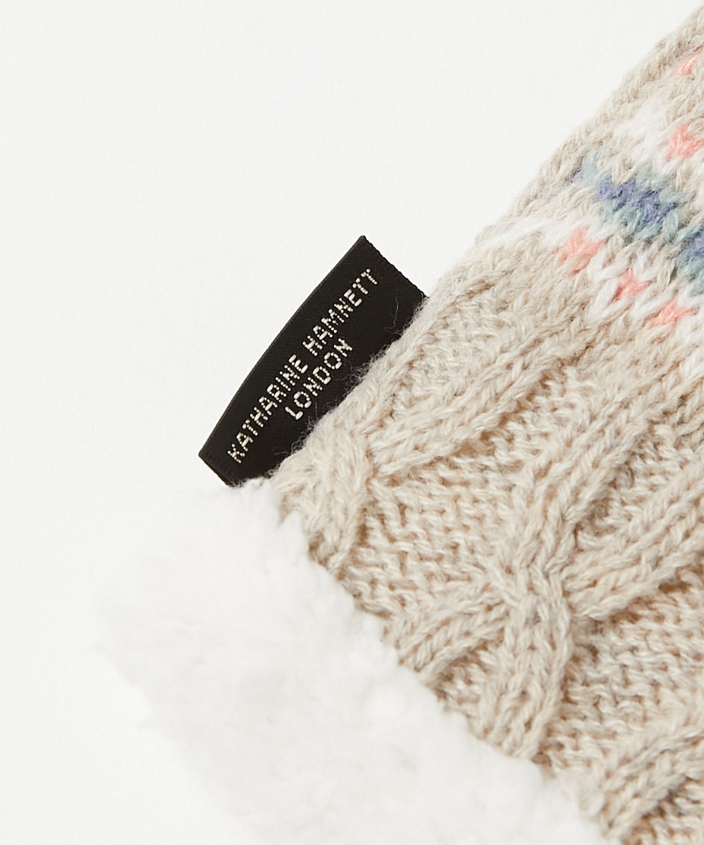 ＜WOMEN＞ノルディック柄 手袋（KHW-2530245）