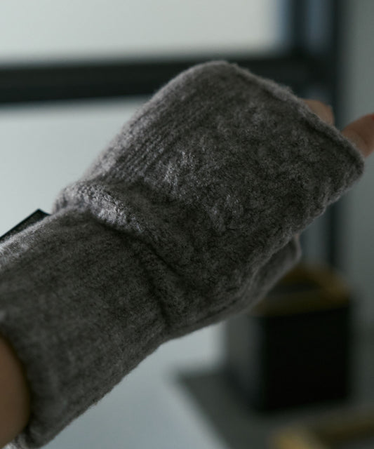 ＜WOMEN＞【日本製】オープンフィンガー手袋（KHW-2530338）