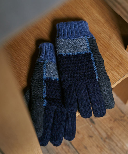 【30%OFF】＜MEN＞クレイジーパターン手袋（KHM-3025）
