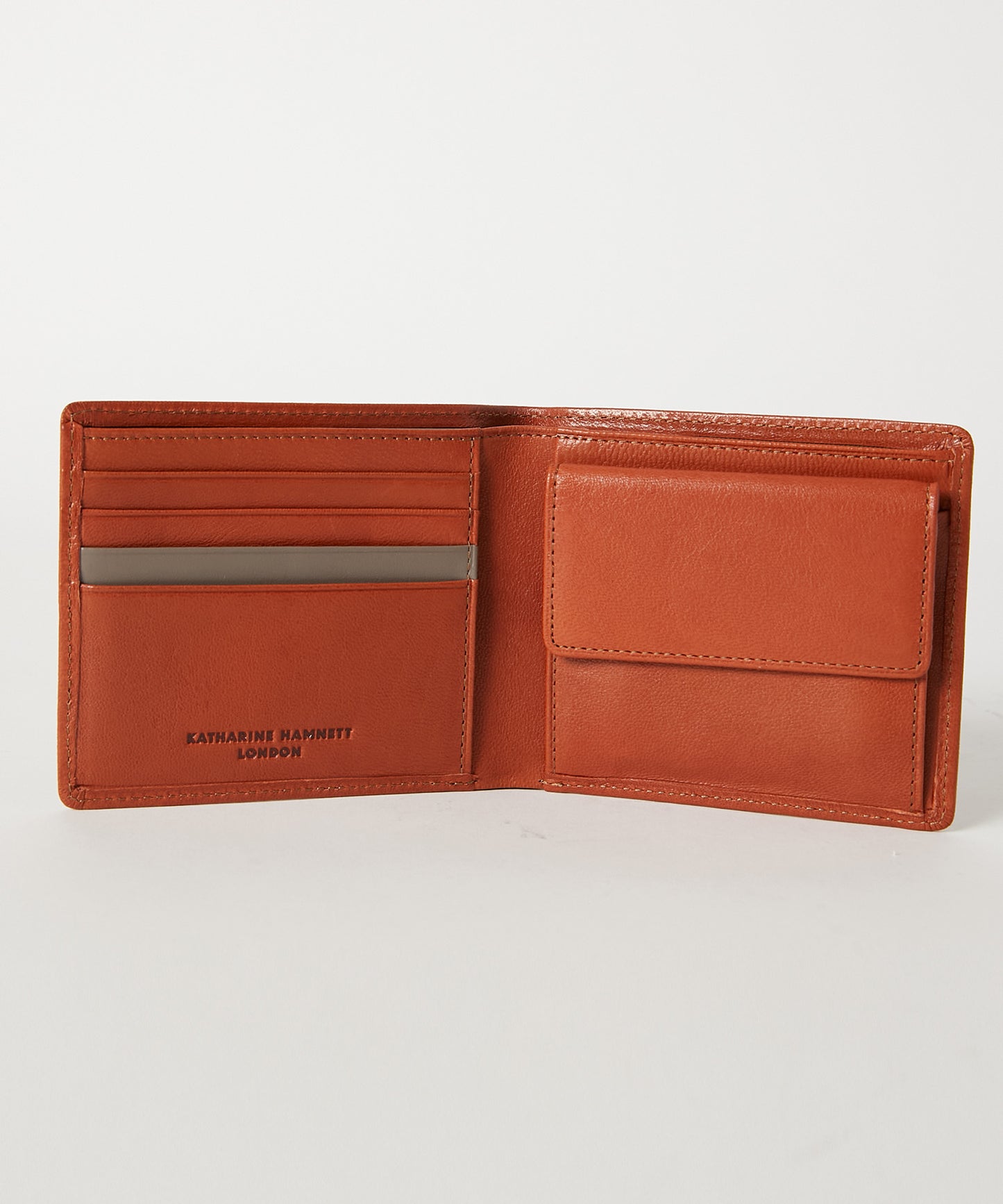 ＜MEN＞ BUMP 縦型二つ折り財布（490-52302）