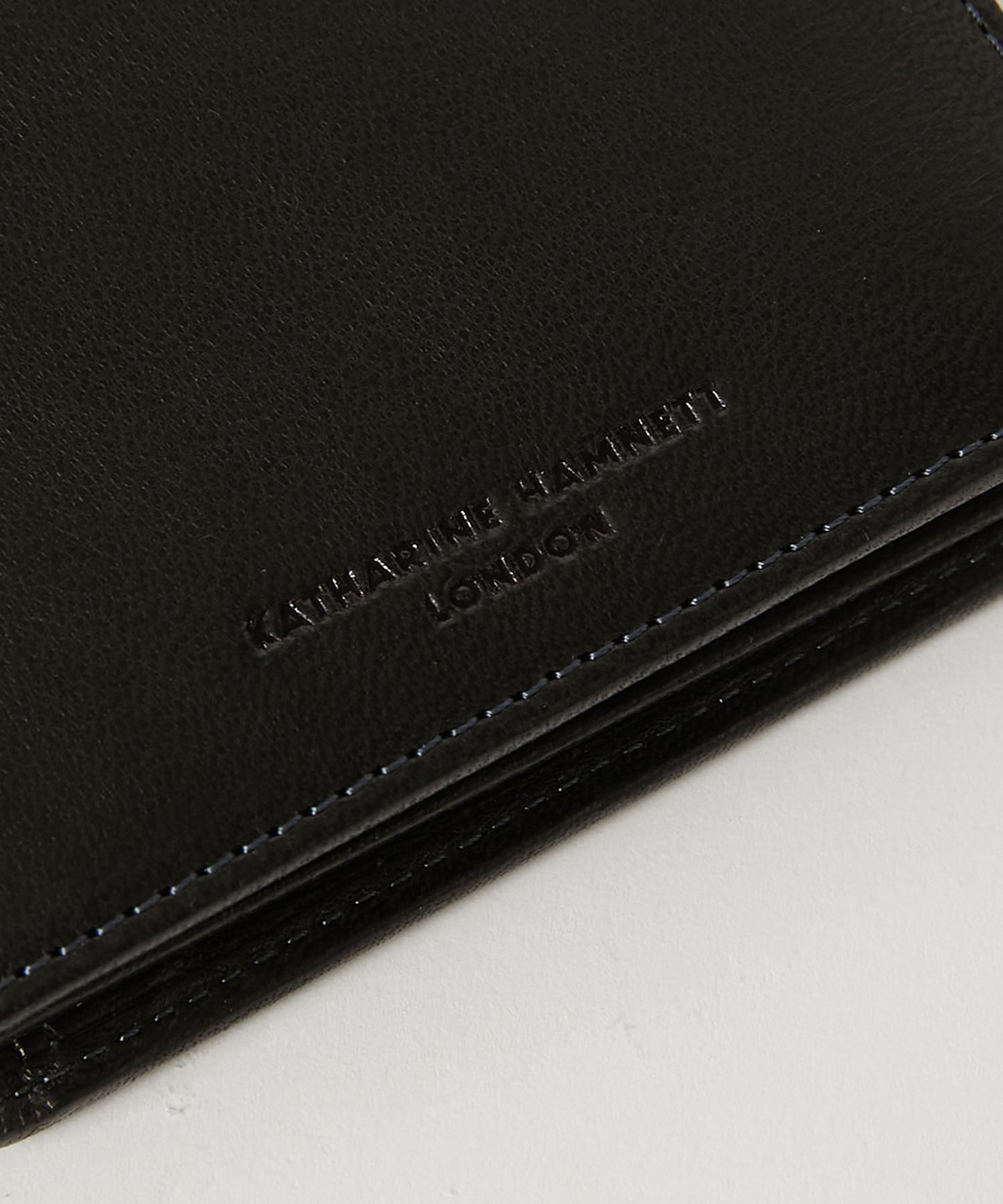 ＜MEN＞ BUMP 二つ折りフラップ財布（490-52303）