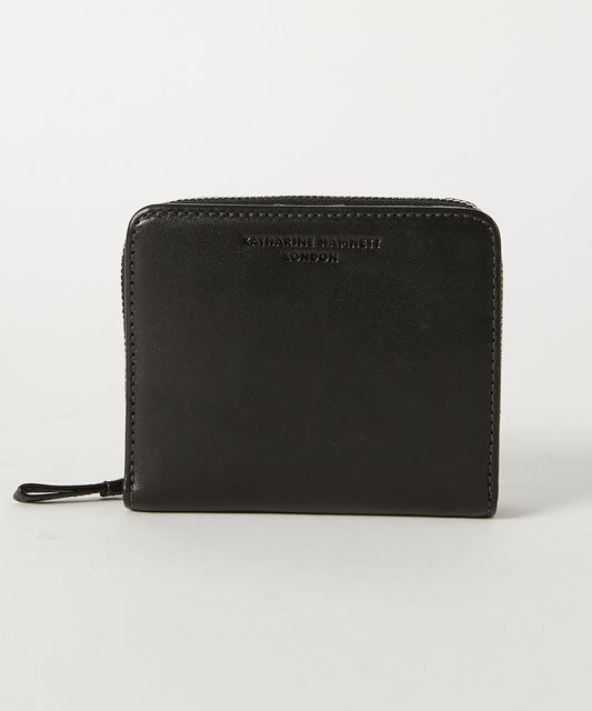 ＜MEN＞ BUMP ラウンドファスナー二つ折り財布（490-52304）