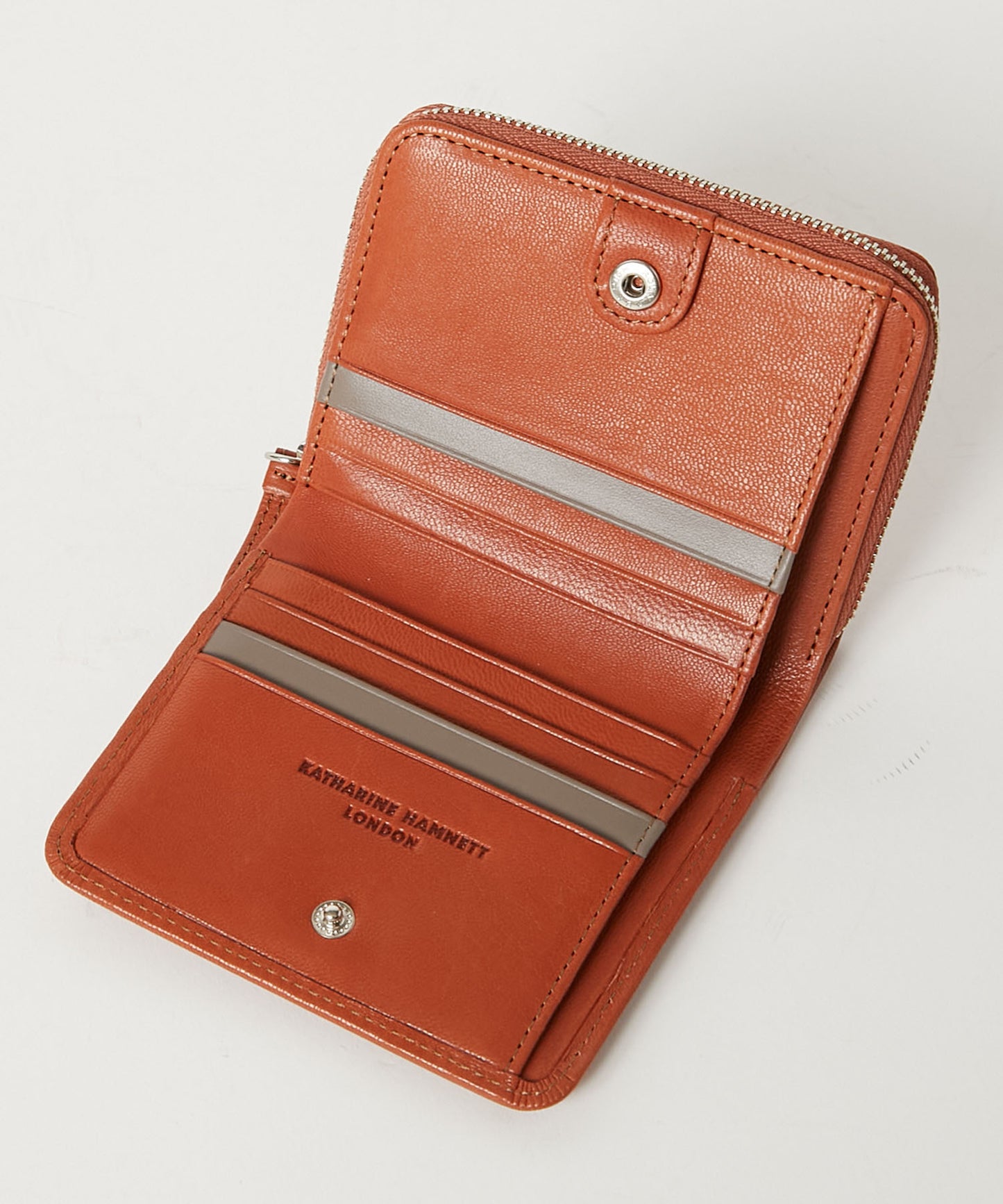 ＜MEN＞ BUMP ラウンドファスナー二つ折り財布（490-52304）