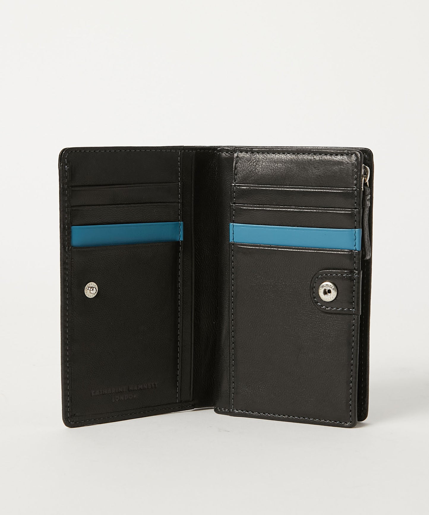 ＜MEN＞ BUMP L字ファスナー二つ折りミドルウォレット（490-52305）