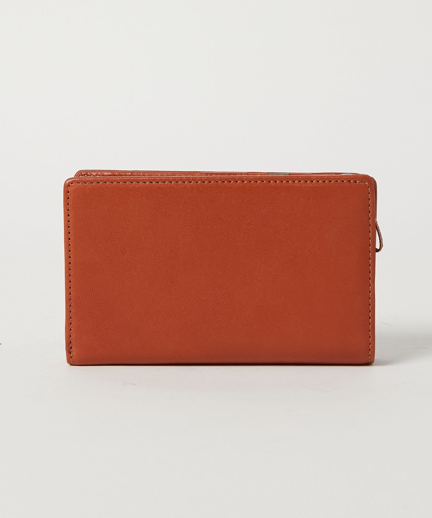 KATHARINE HAMNETT LONDON】BUMP L字ファスナー二つ折りミドル