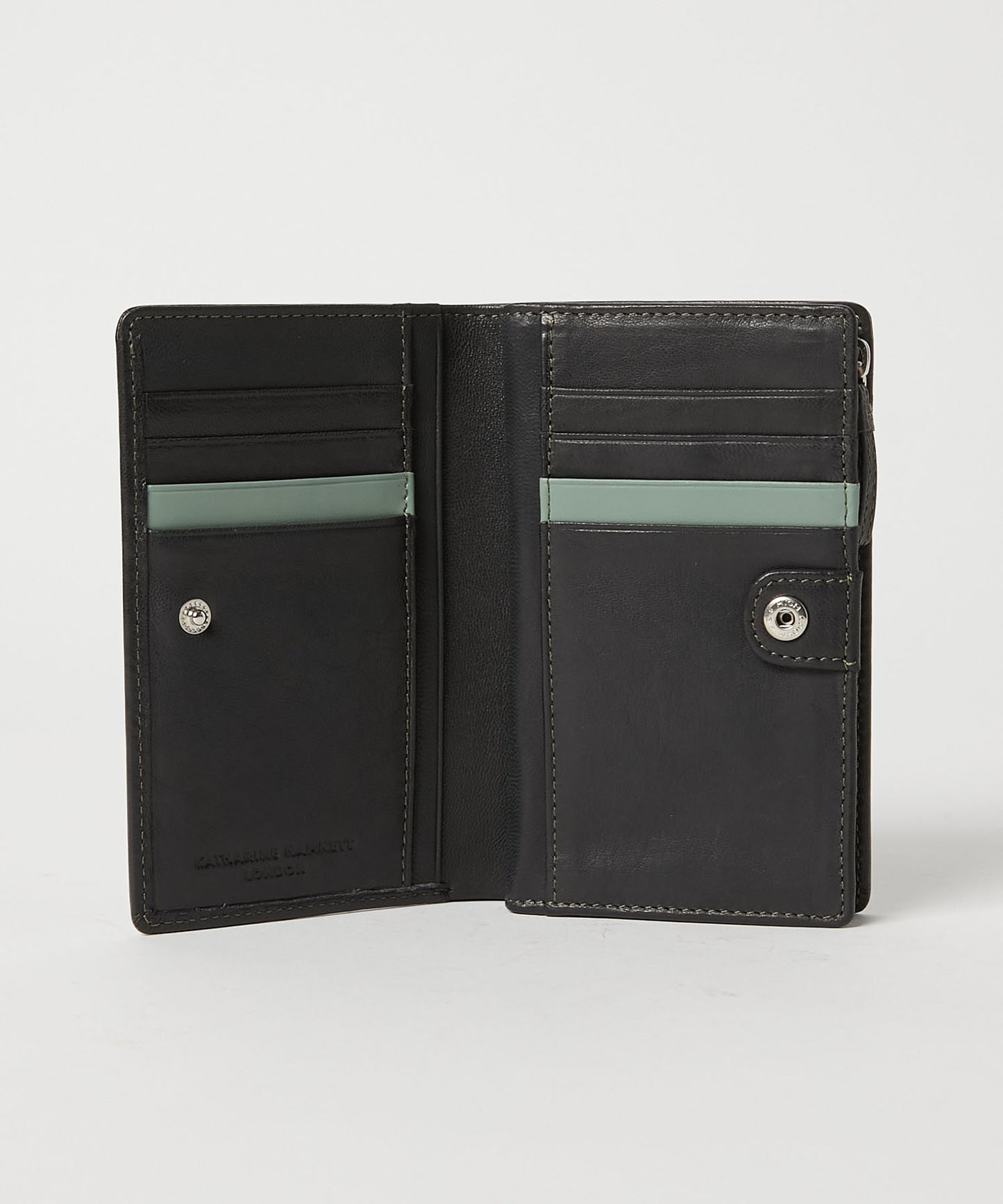 ＜MEN＞ BUMP L字ファスナー二つ折りミドルウォレット（490-52305）