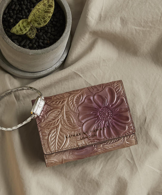 ＜WOMEN＞ BLOOM 三つ折りコンパクトウォレット
