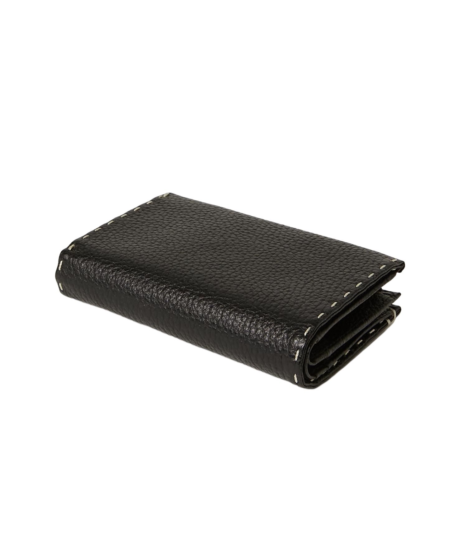 【10%OFF】＜UNISEX＞【WEB限定】STITCHED L ZIP MIDDLE WALLET